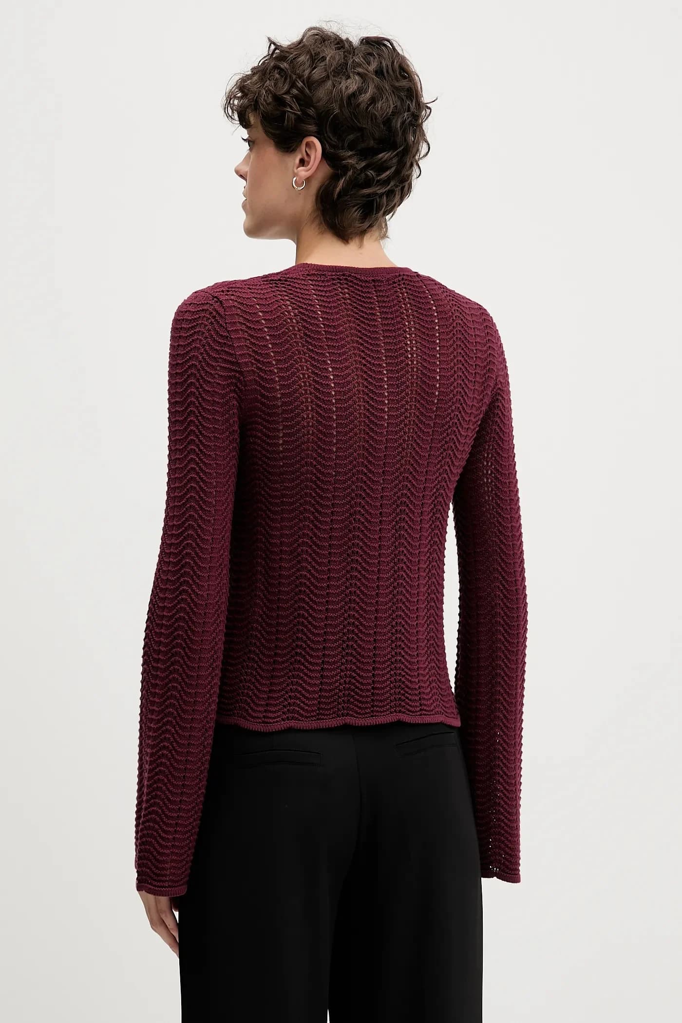 Хлопковый свитер - фото 3