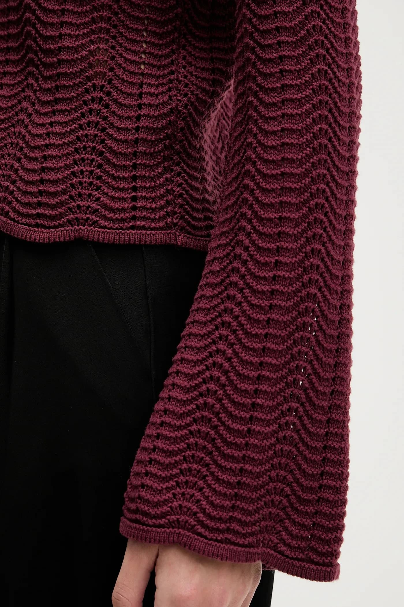 Хлопковый свитер - фото 5