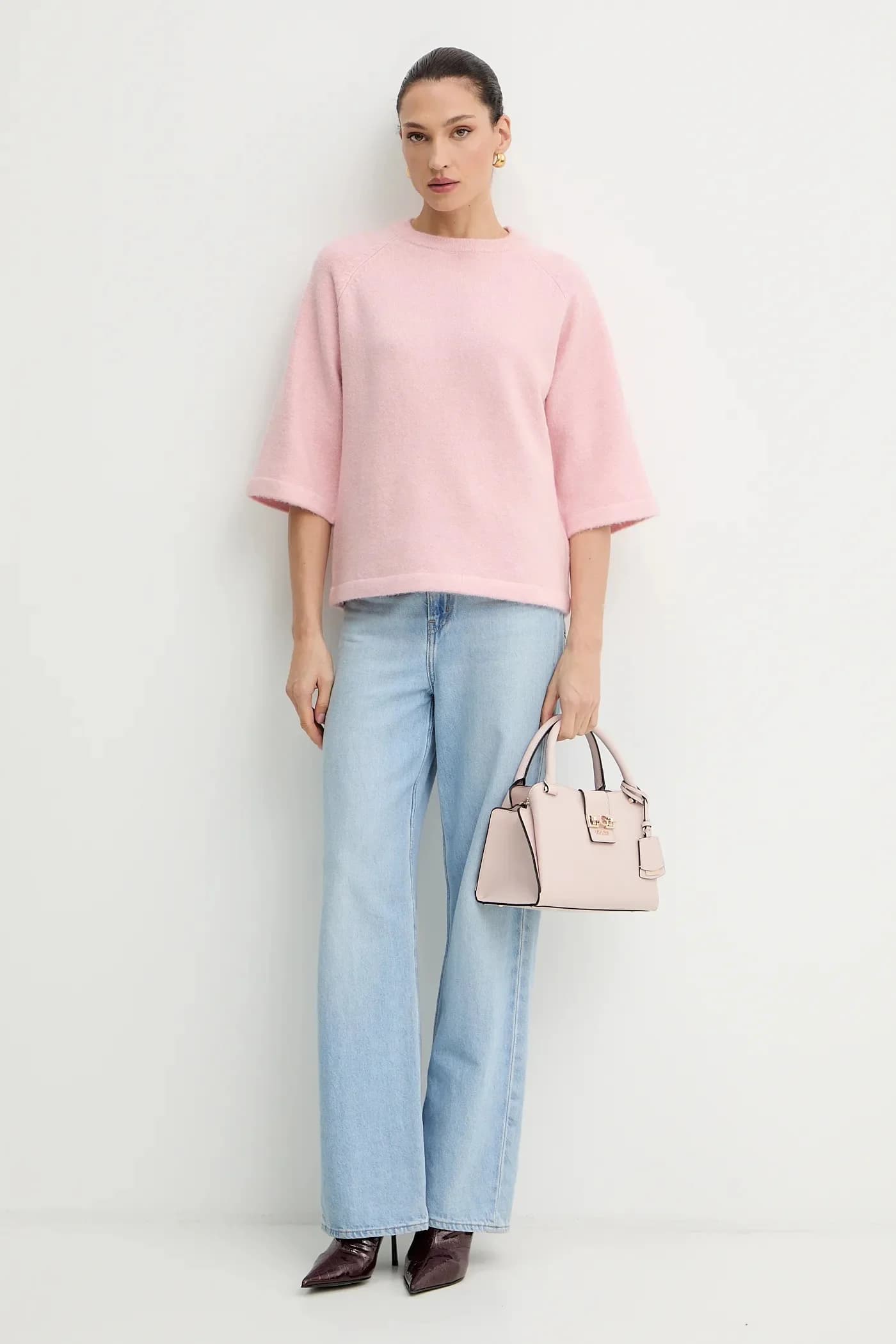 Свитер из смесовой шерсти - фото 2