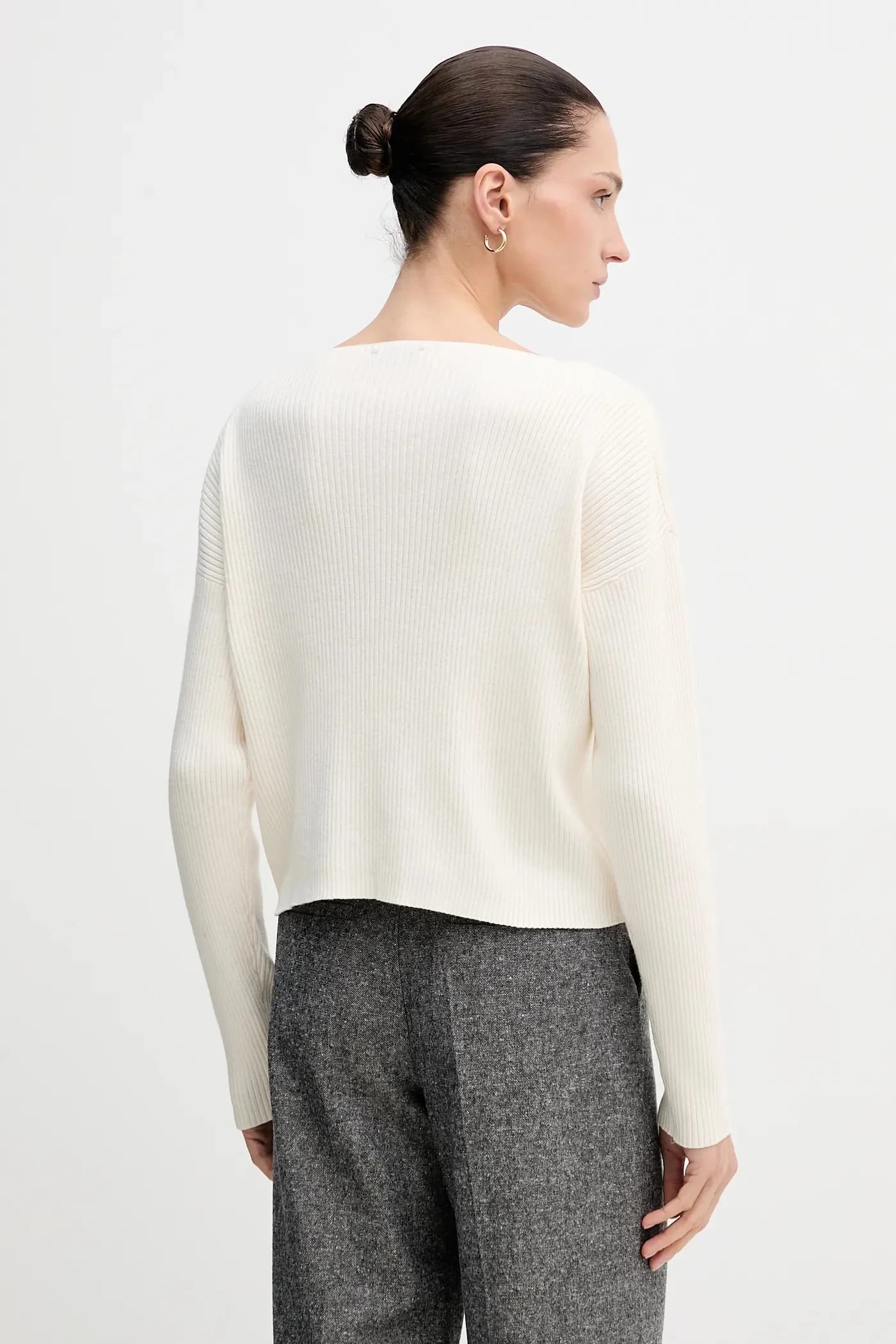 Свитер из смесовой шерсти - фото 3