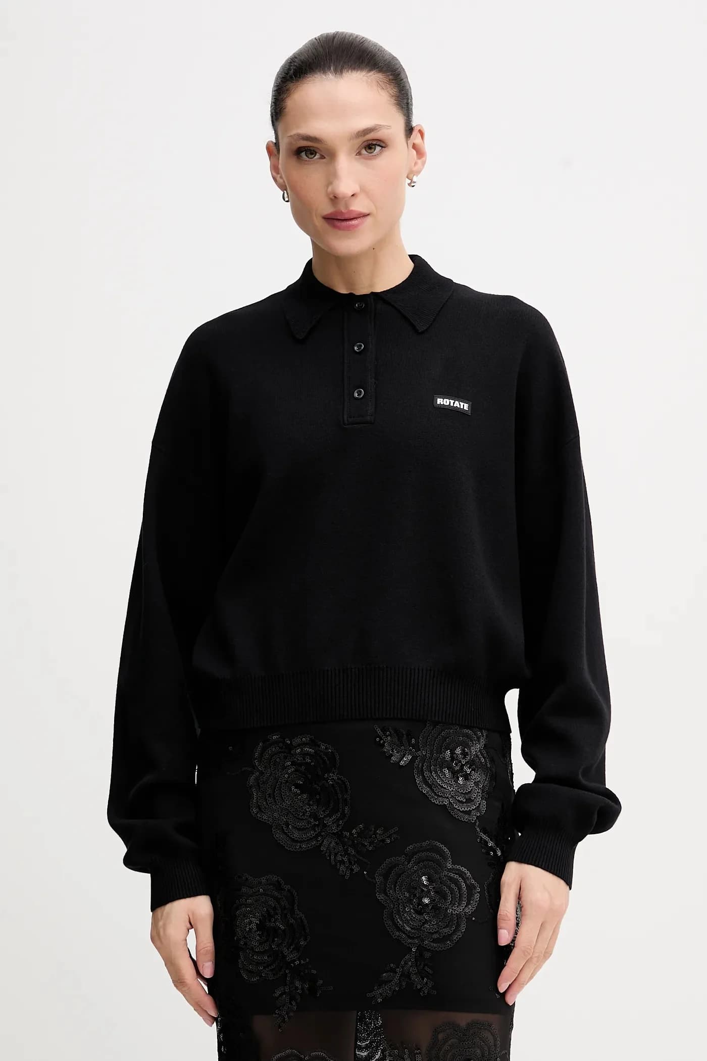 Свитер из смесовой шерсти