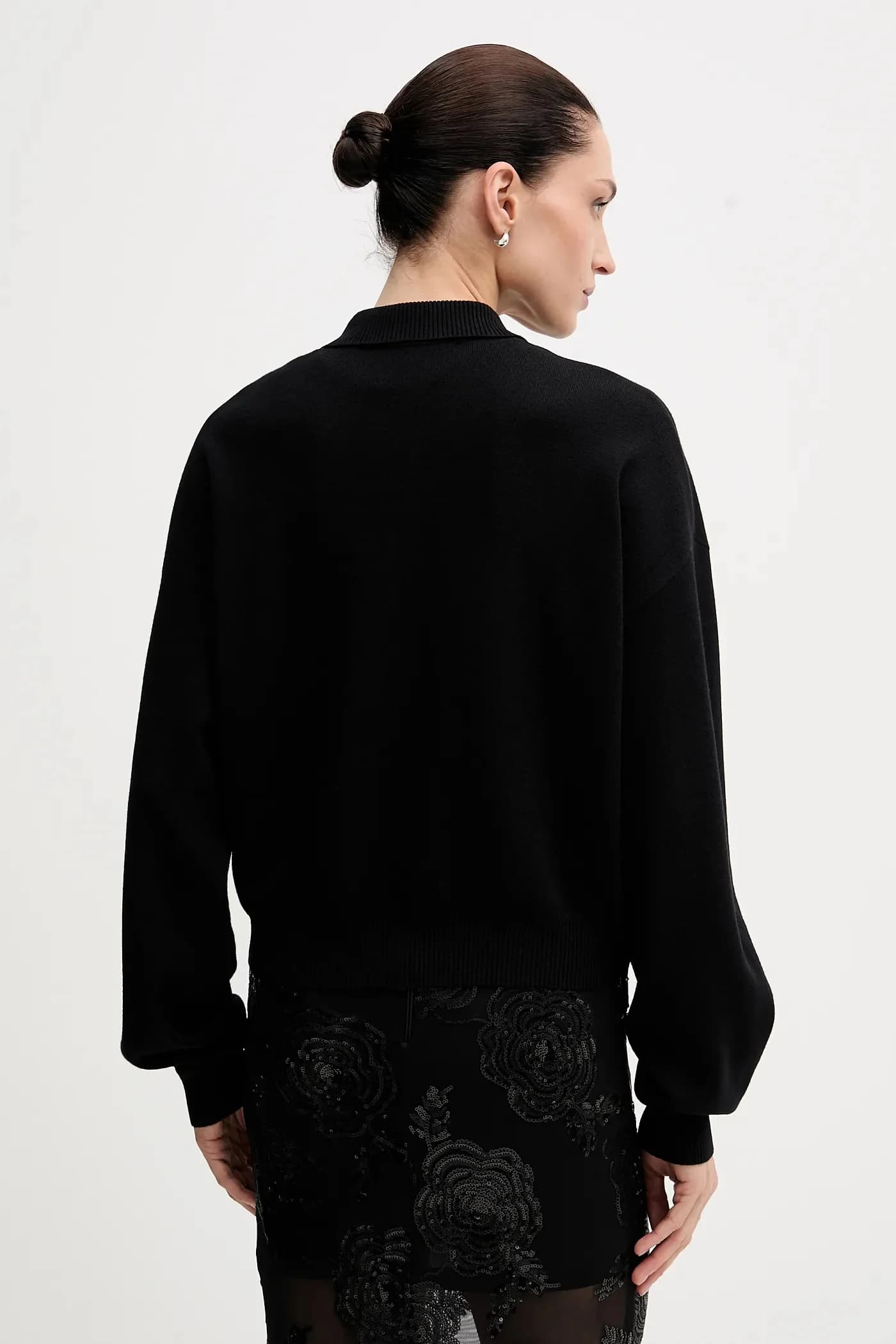 Свитер из смесовой шерсти - фото 3