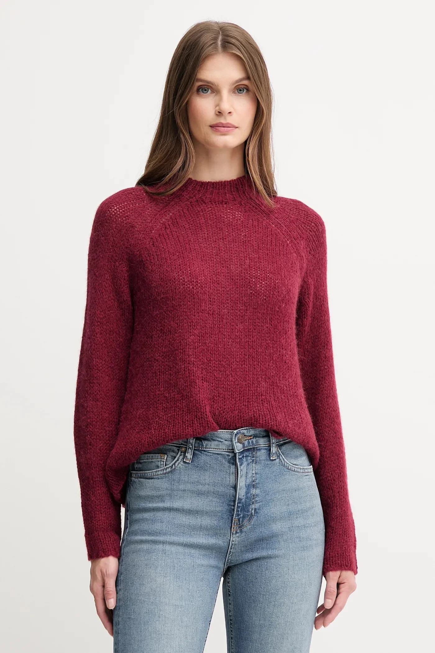 Свитер из смесовой шерсти