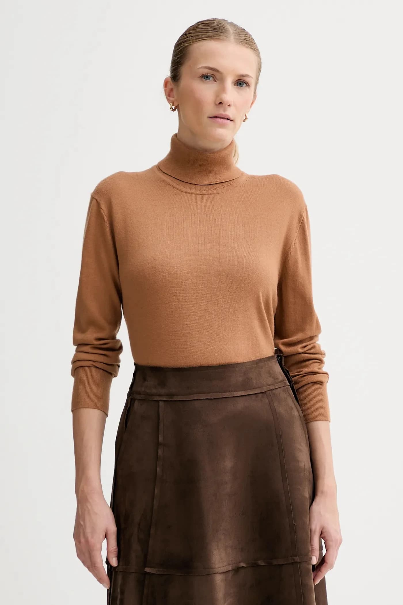 Свитер из смесовой шерсти