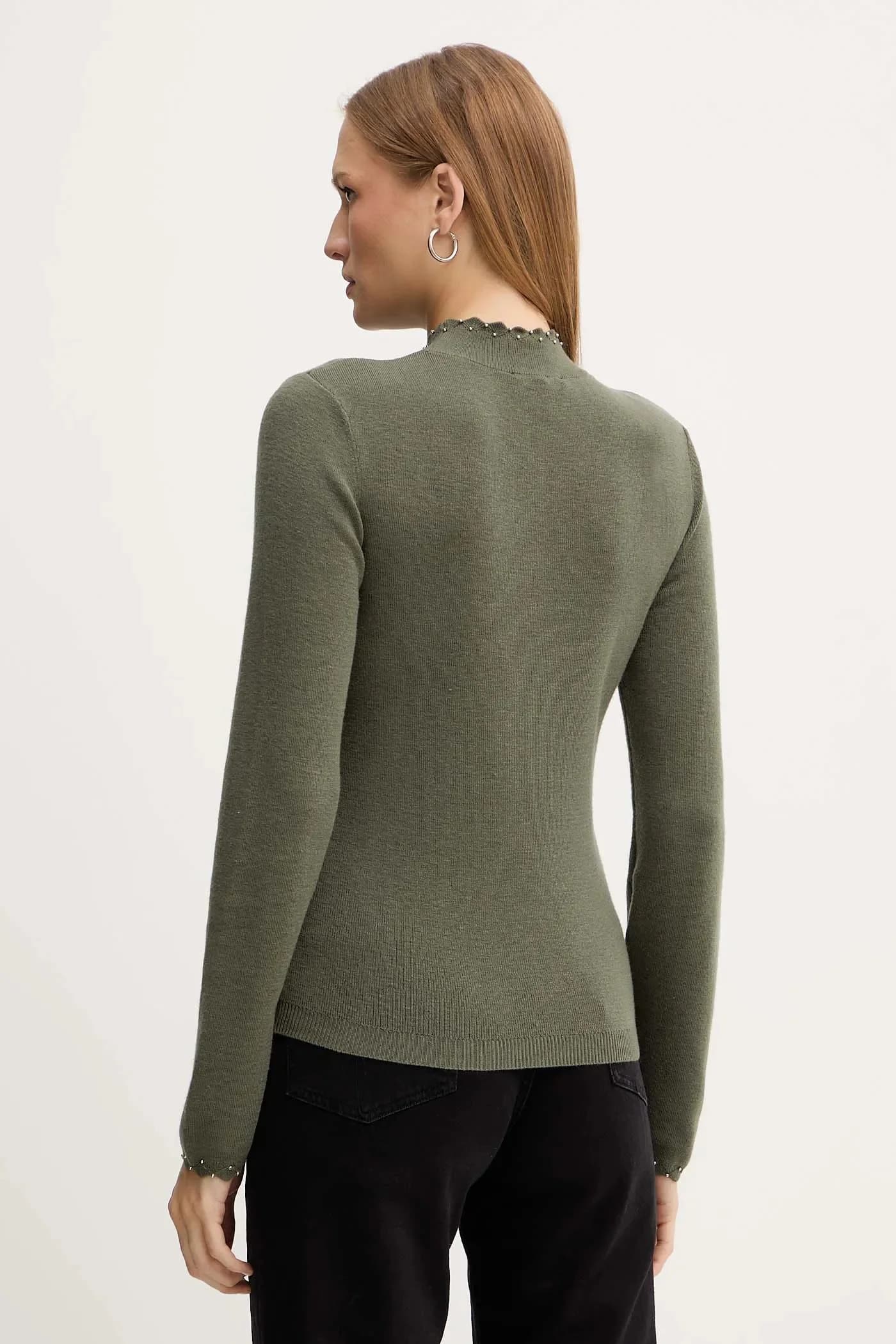 Свитер из смесовой шерсти - фото 3