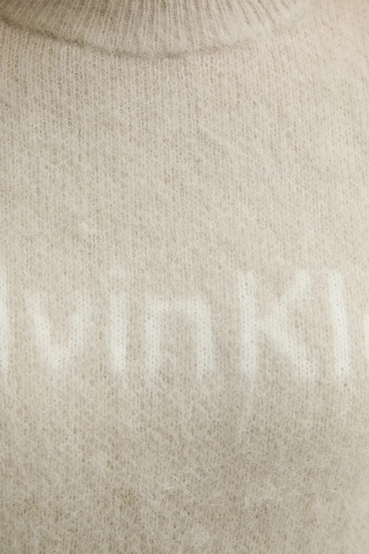 Свитер из смесовой шерсти - фото 5