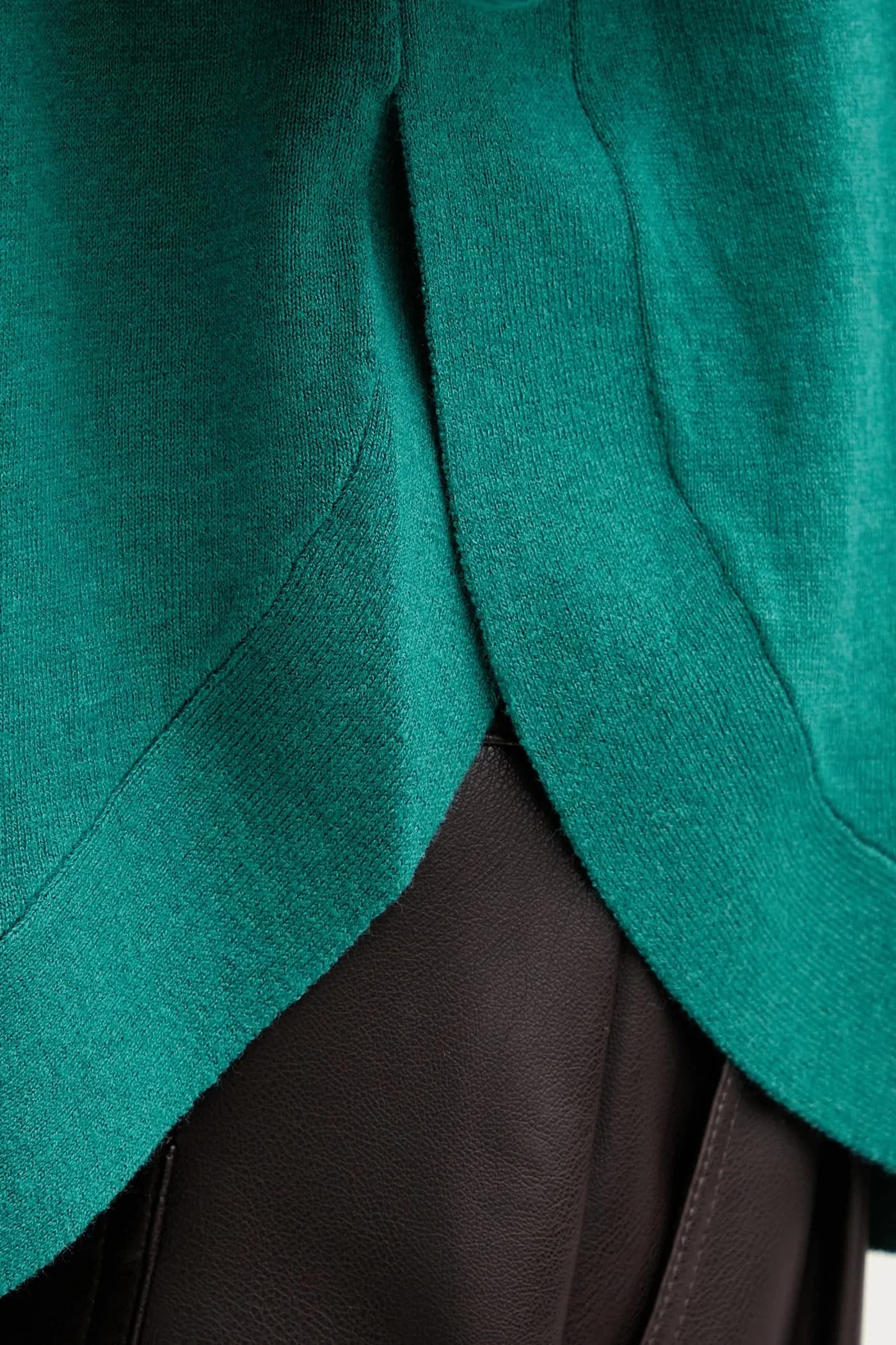 Свитер из смесовой шерсти - фото 5