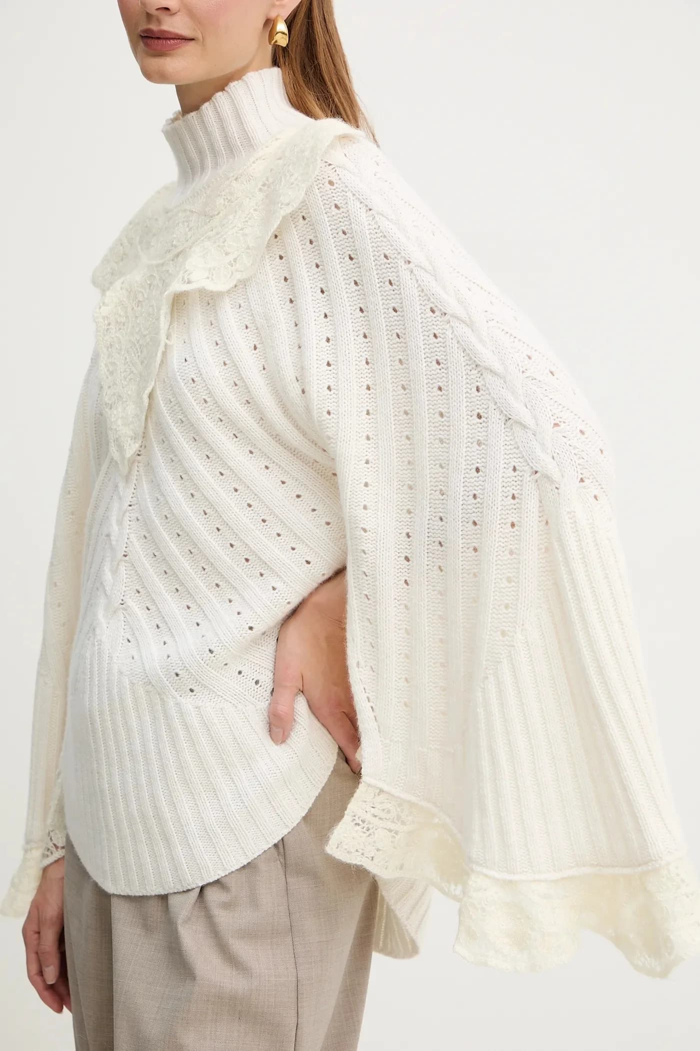 Свитер из смесовой шерсти - фото 4