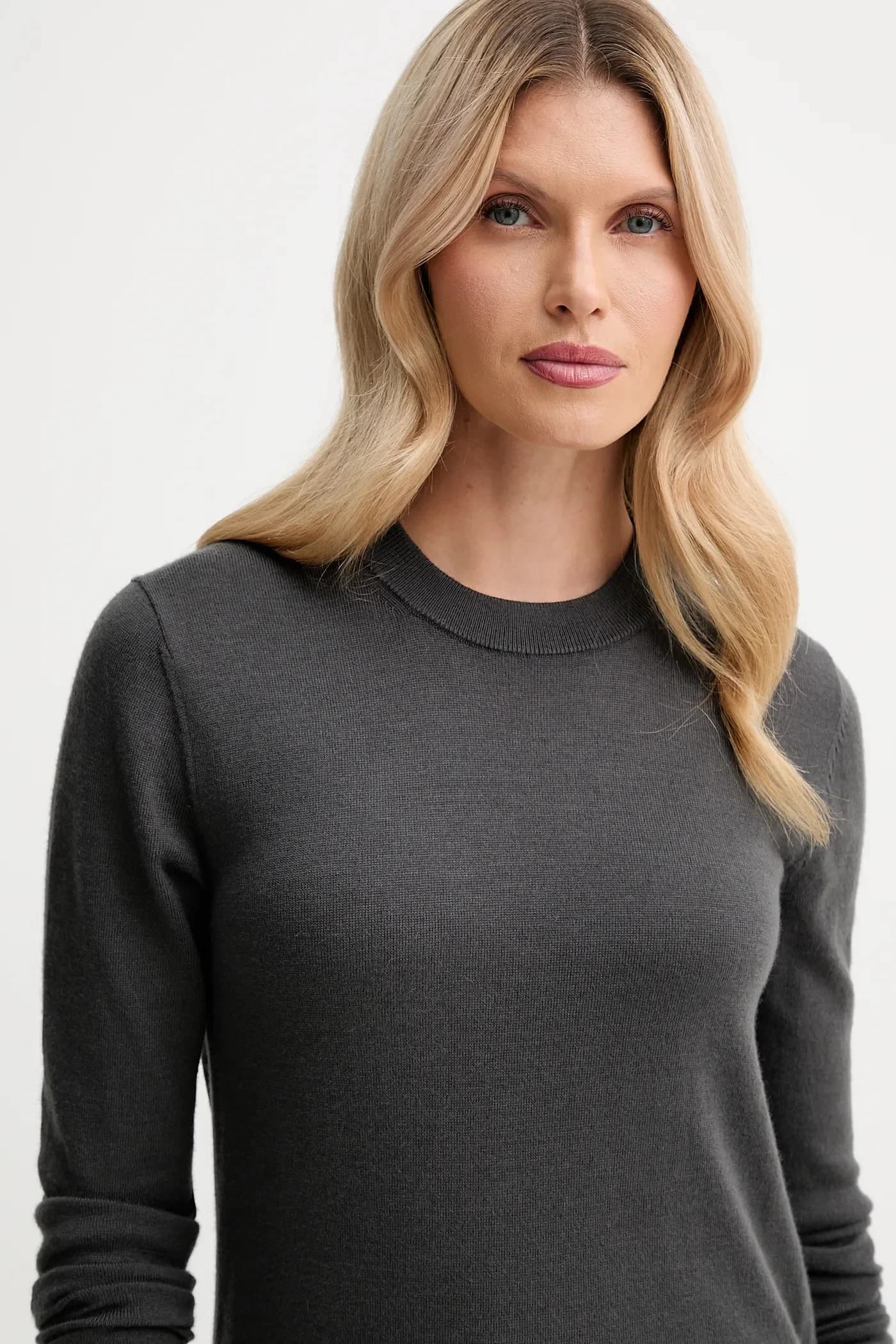 Свитер из смесовой шерсти - фото 4