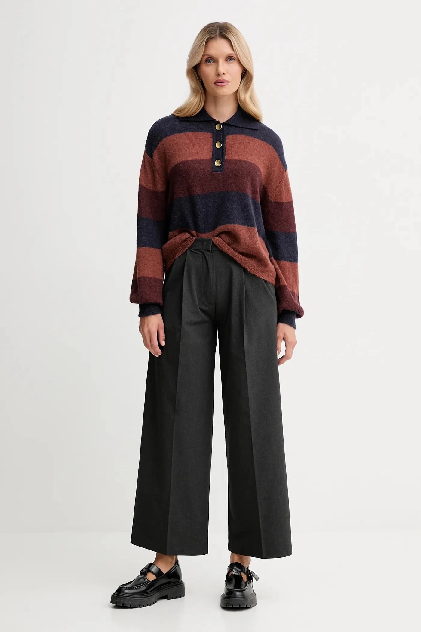 Свитер из смесовой шерсти - фото 2