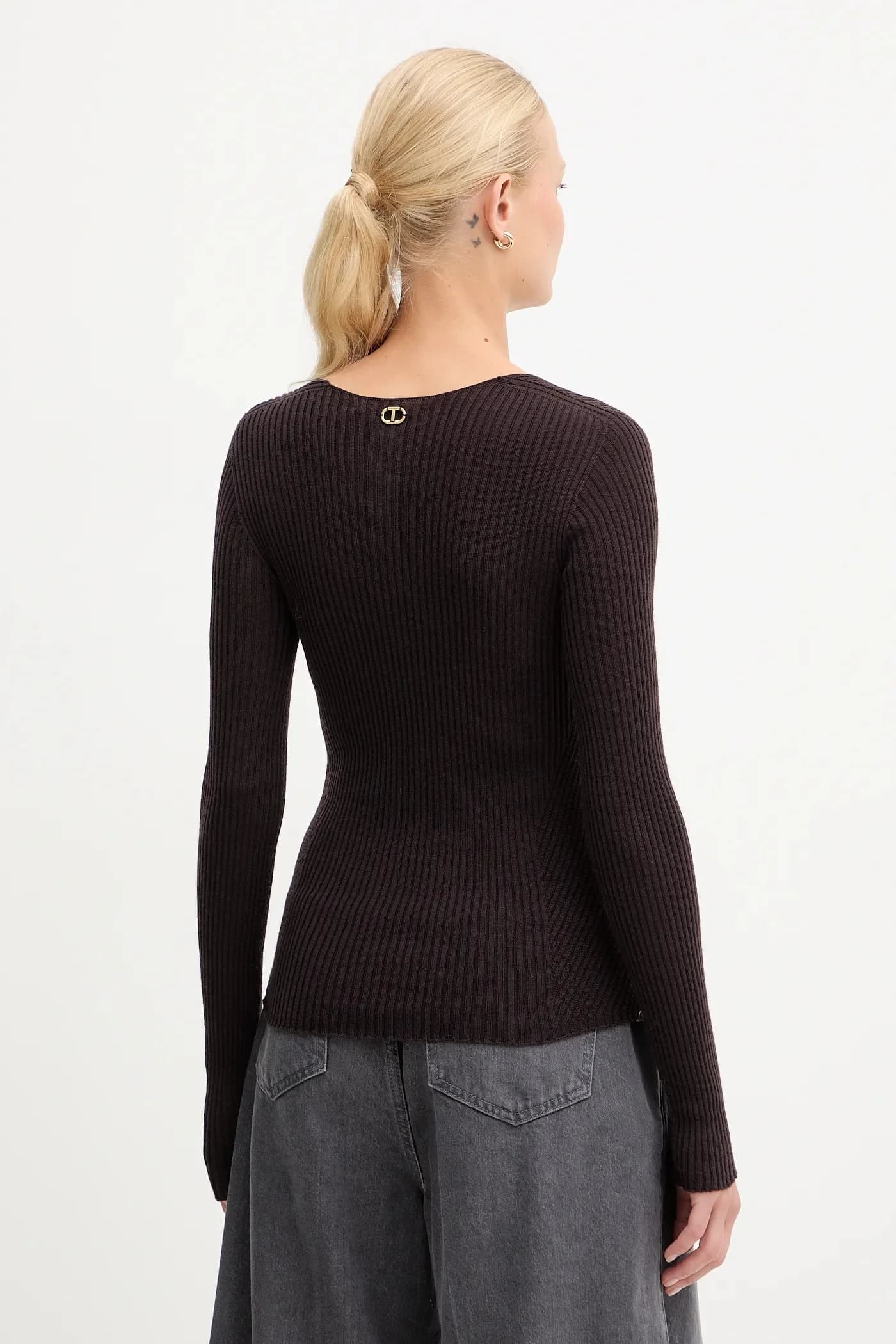 Шерстяной свитер - фото 3