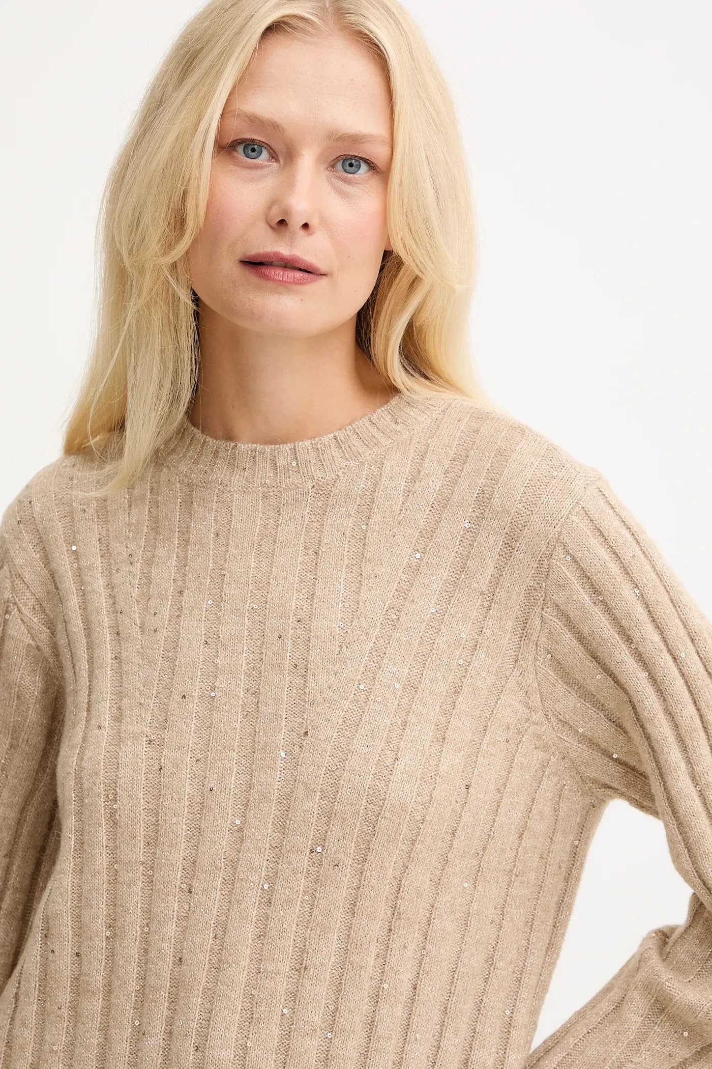 Свитер из смесовой шерсти - фото 4