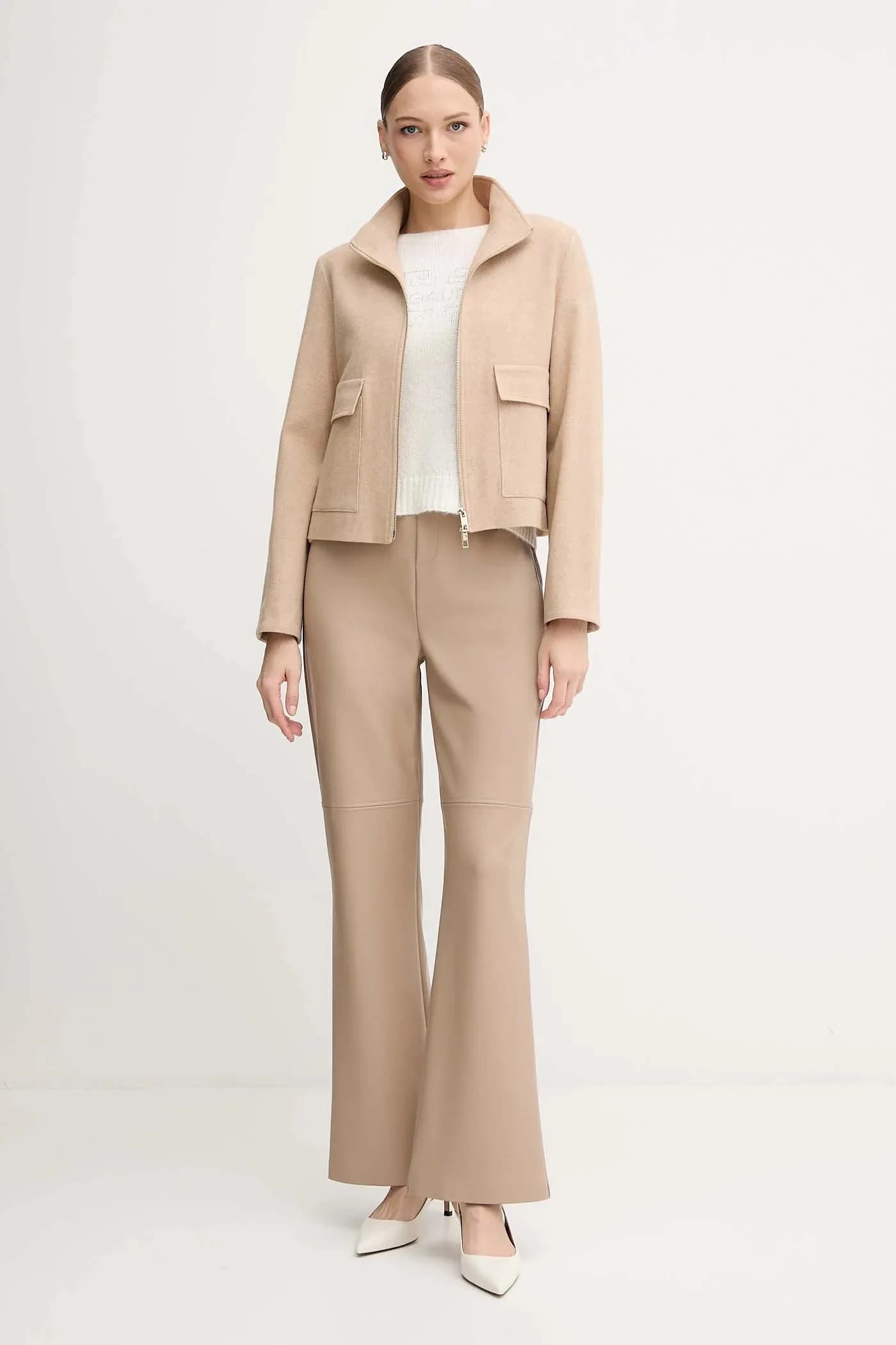 Свитер из смесовой шерсти - фото 2