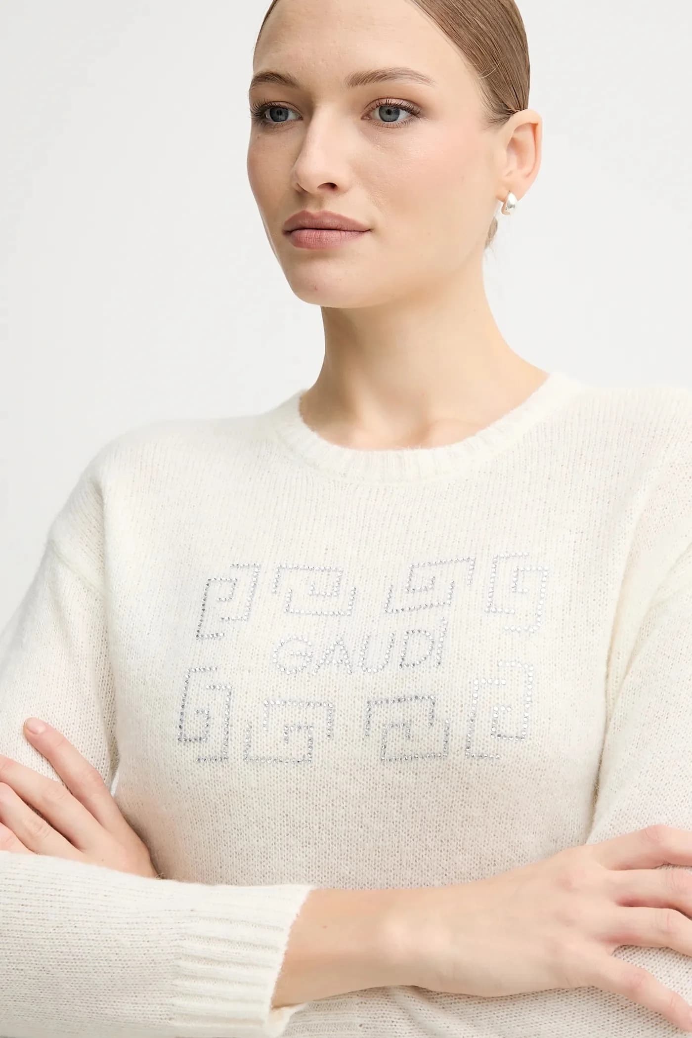 Свитер из смесовой шерсти - фото 4