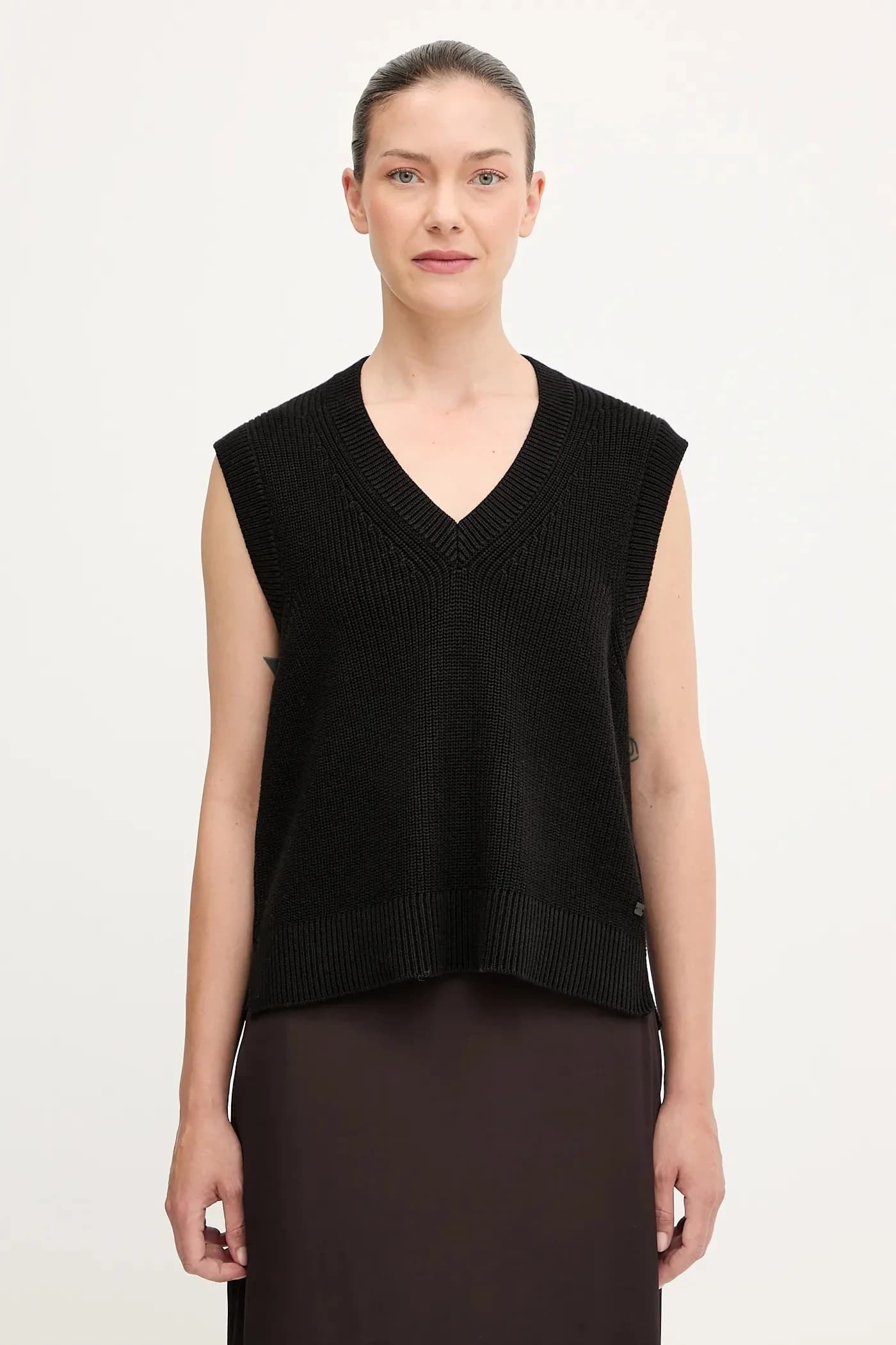 Хлопковый жилет