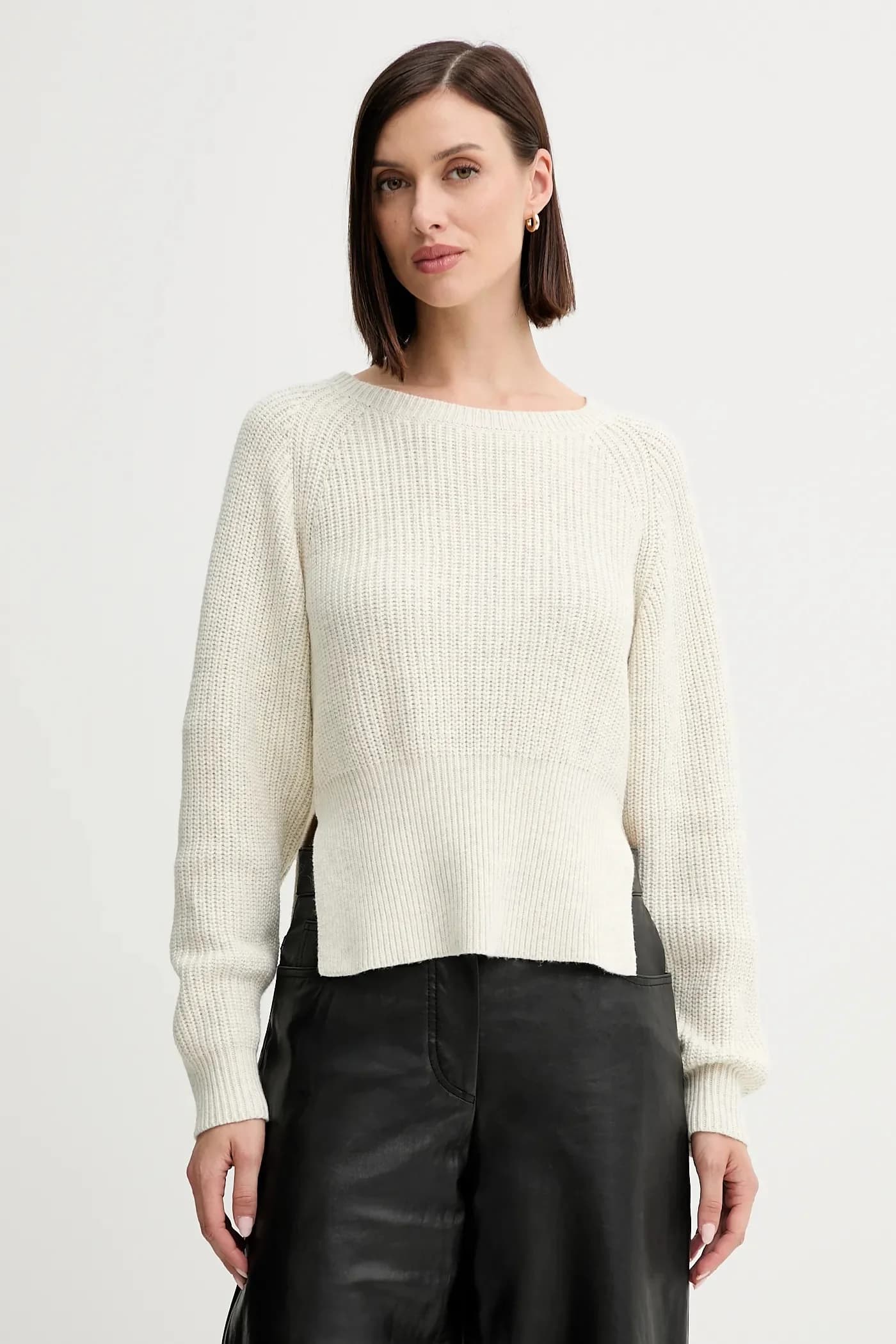 Свитер из смесовой шерсти