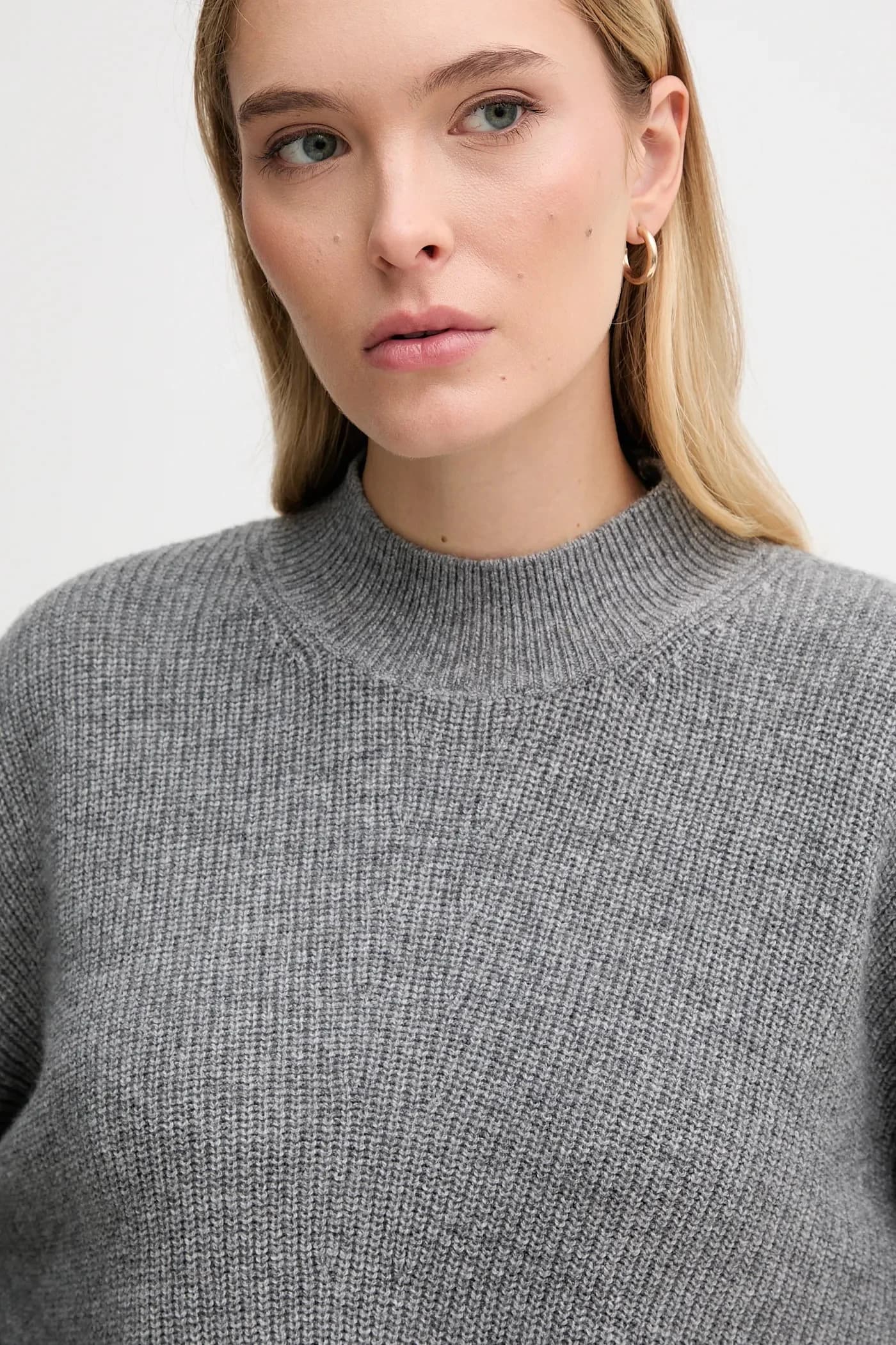 Свитер из смесовой шерсти - фото 4