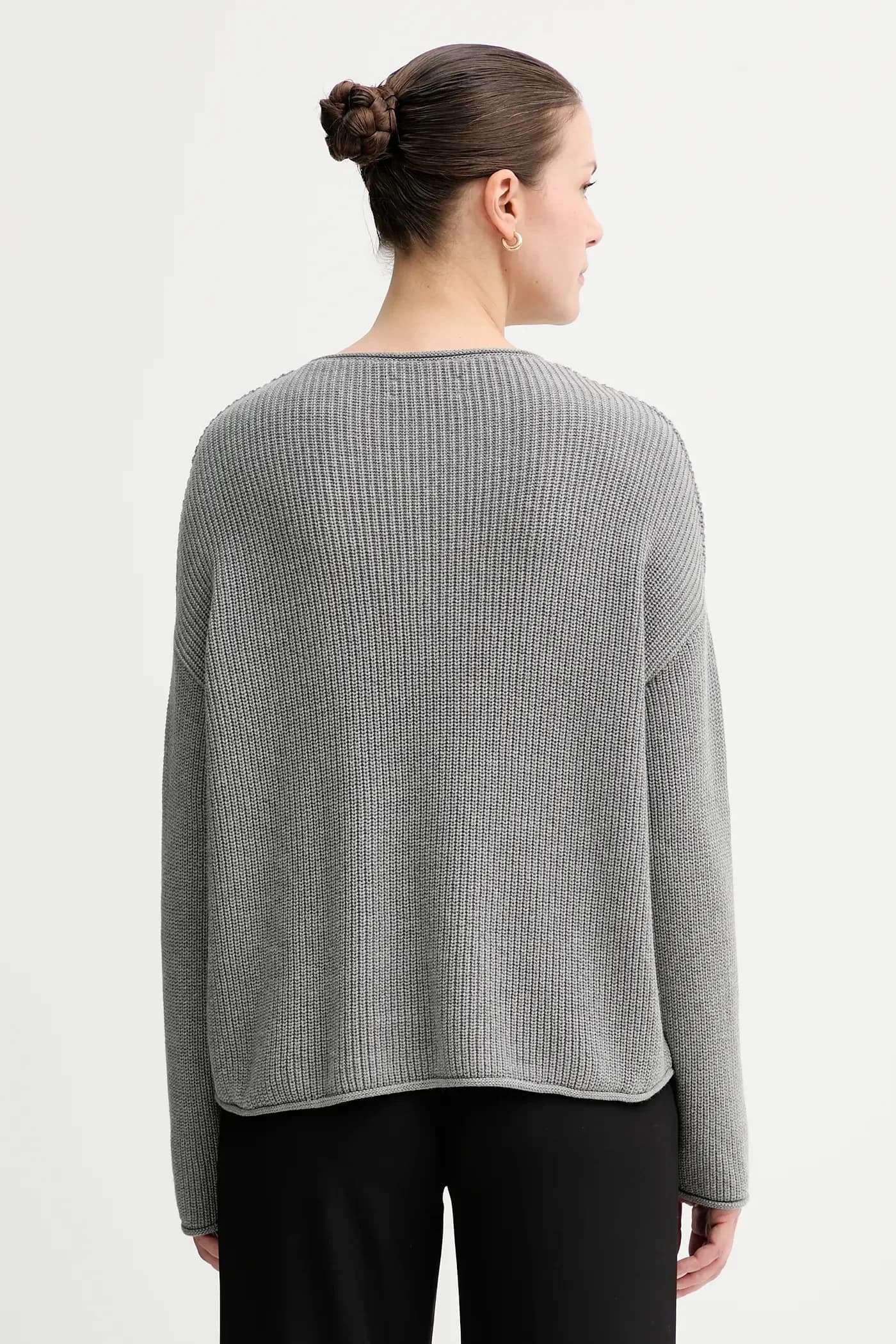 Хлопковый свитер - фото 3