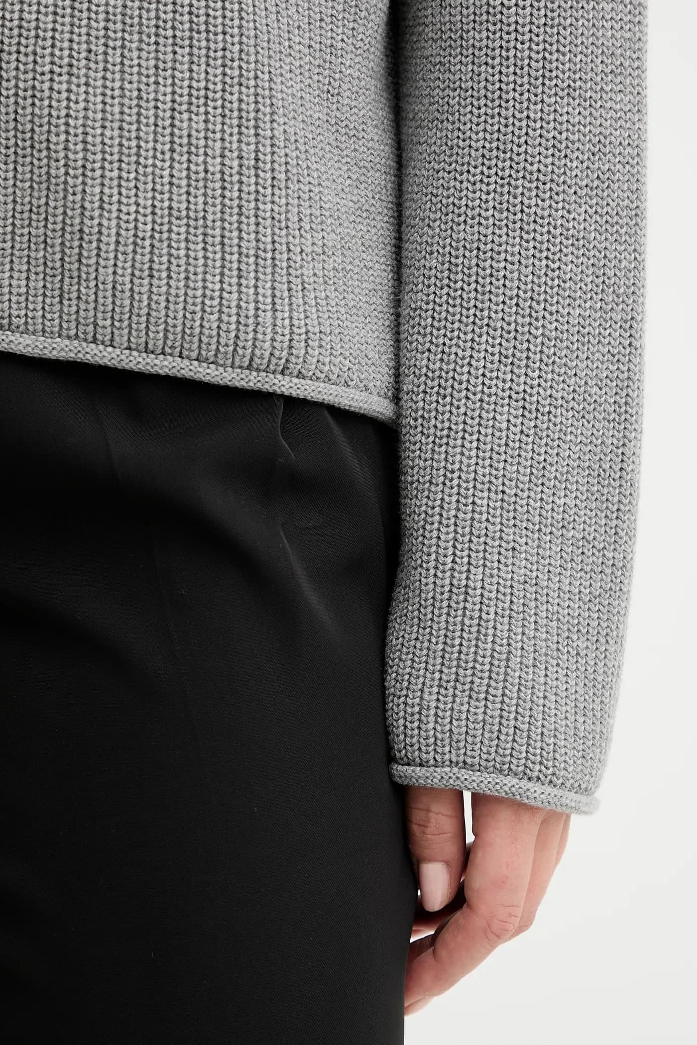 Хлопковый свитер - фото 5