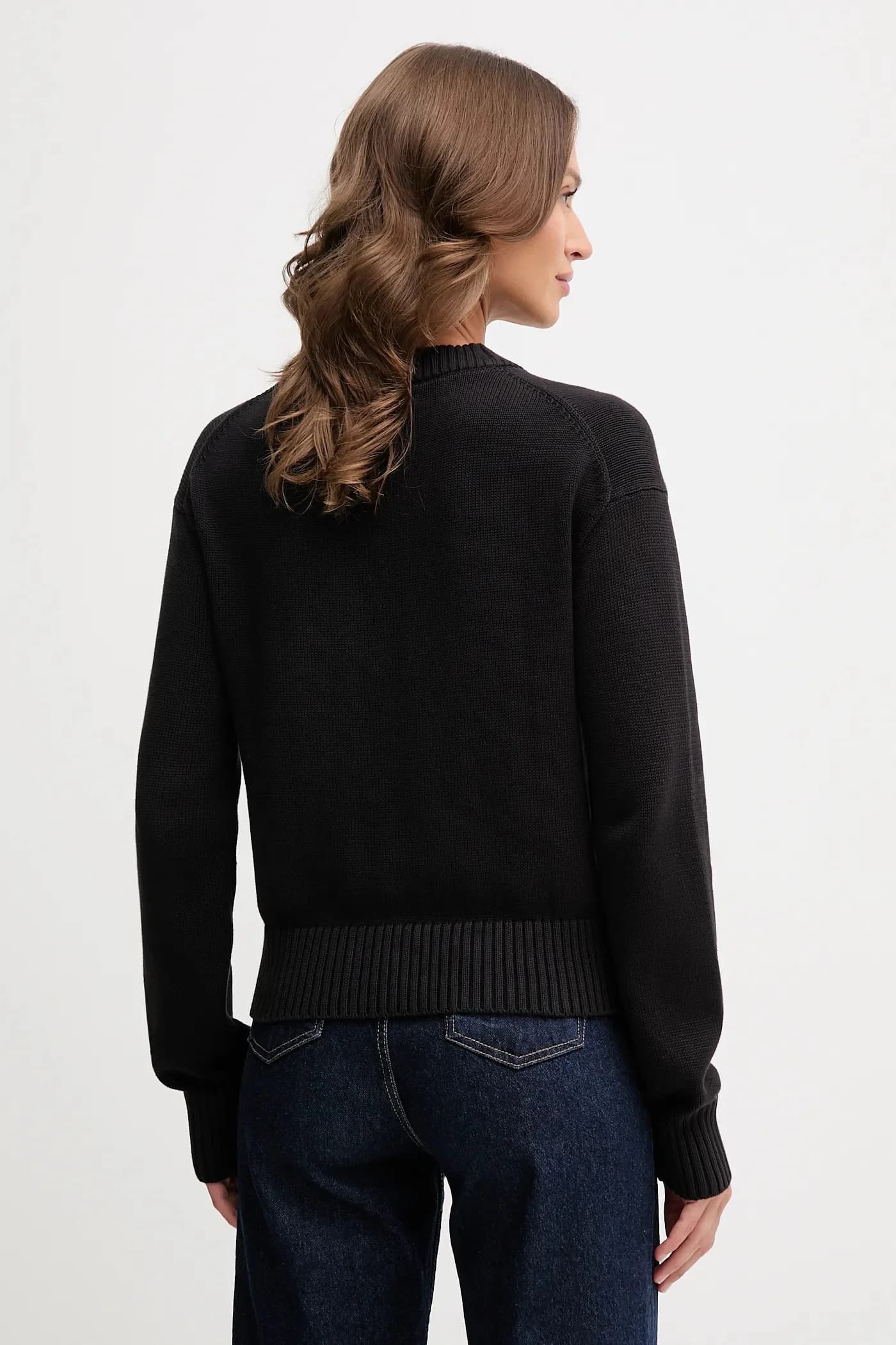 Хлопковый свитер - фото 3