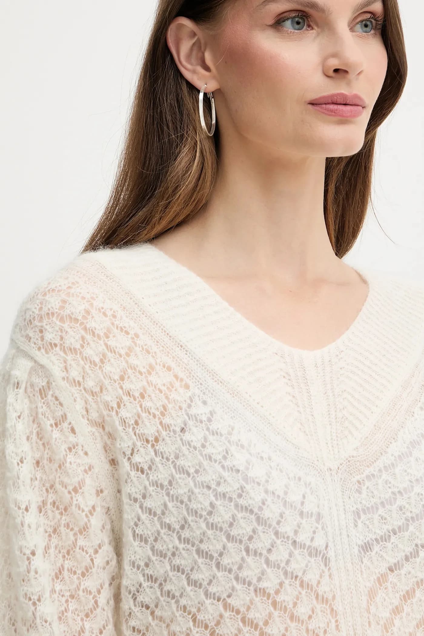 Свитер из смесовой шерсти - фото 4