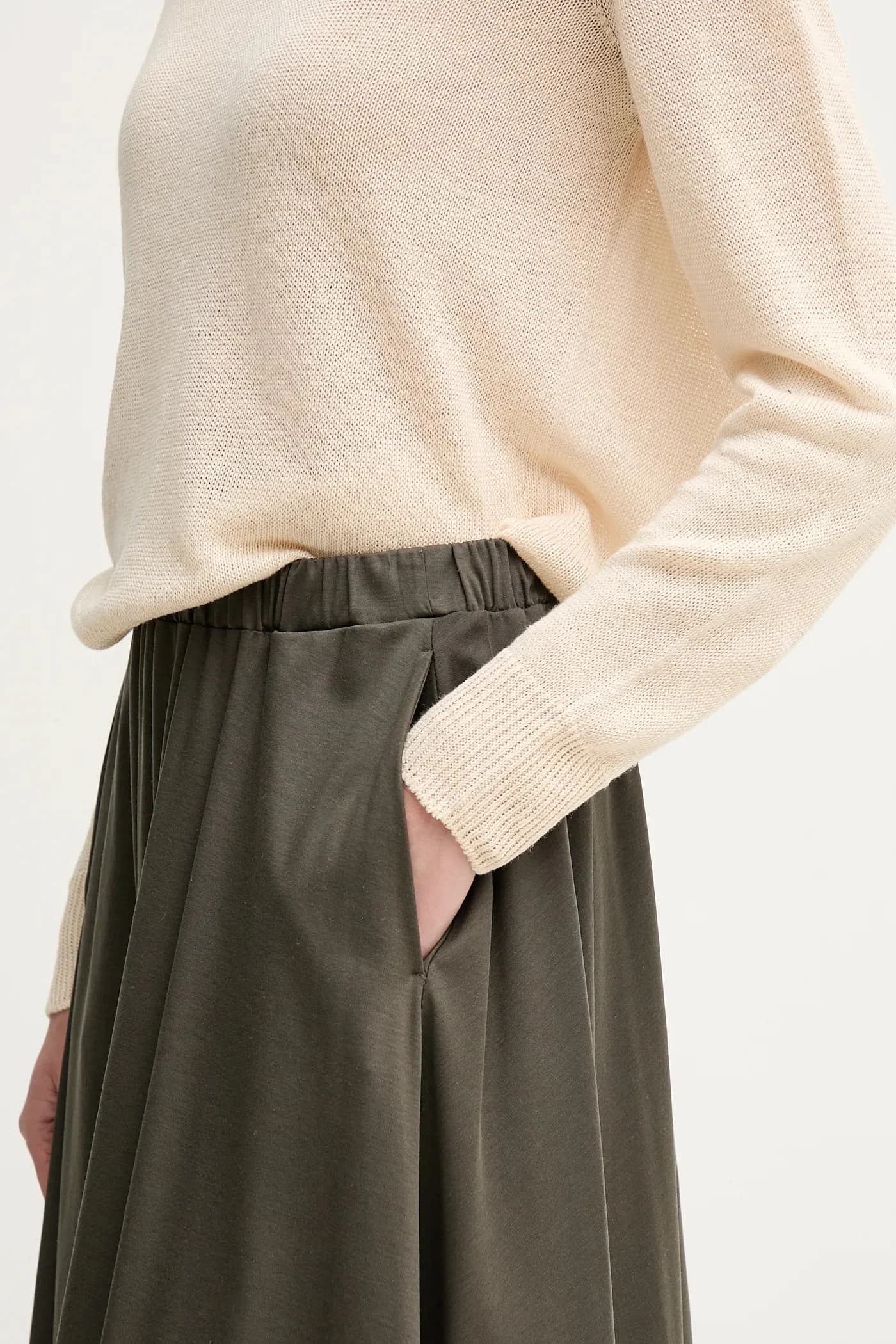 Льняной свитер - фото 5