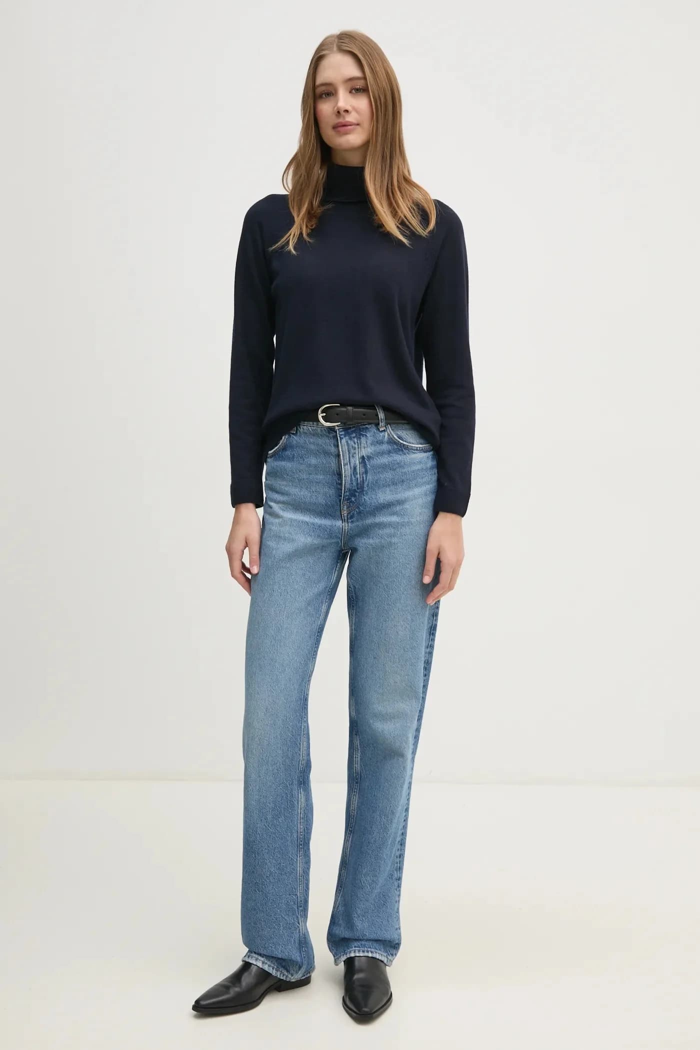 Свитер из смесовой шерсти - фото 2