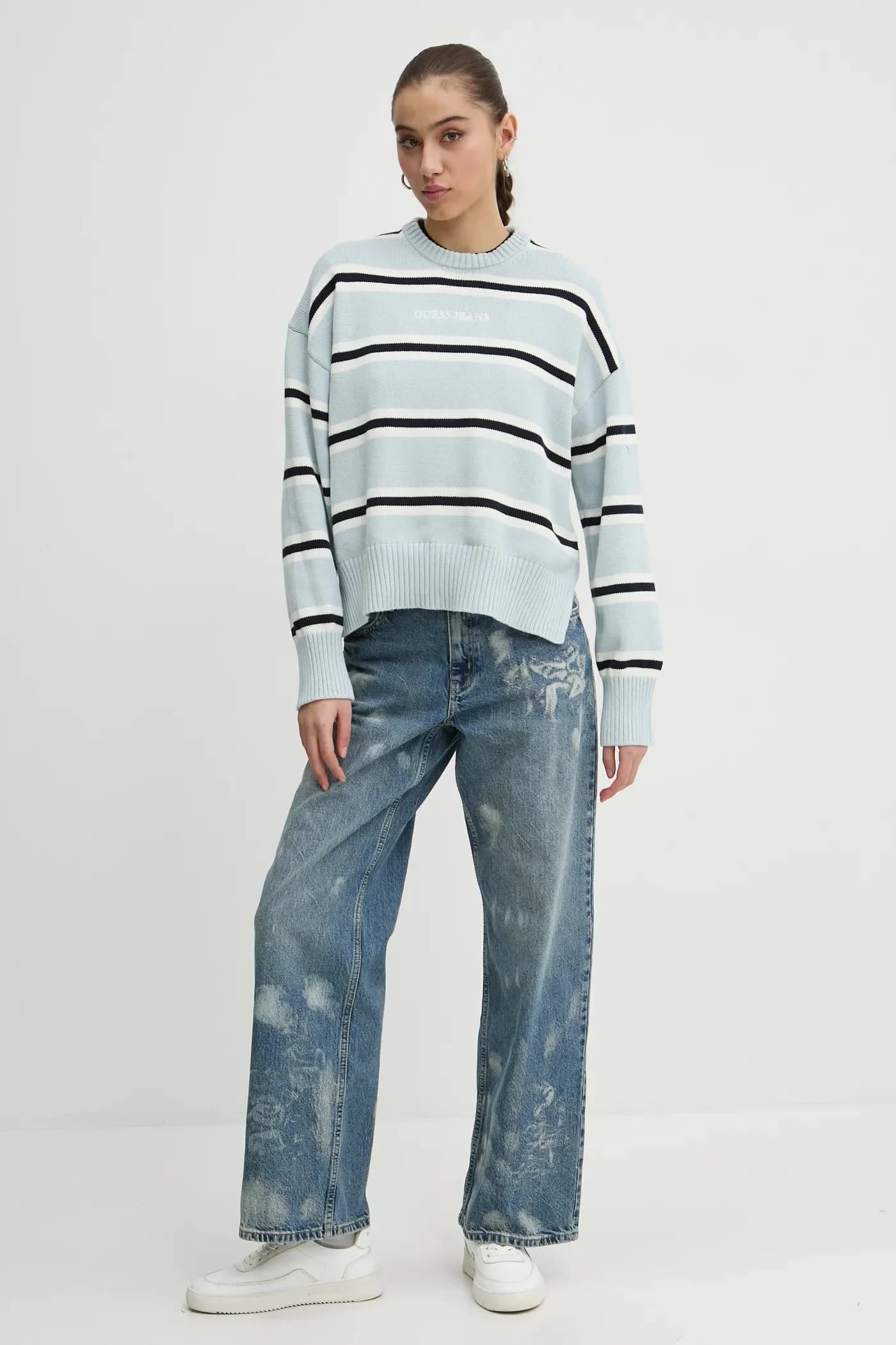 Хлопковый свитер - фото 2