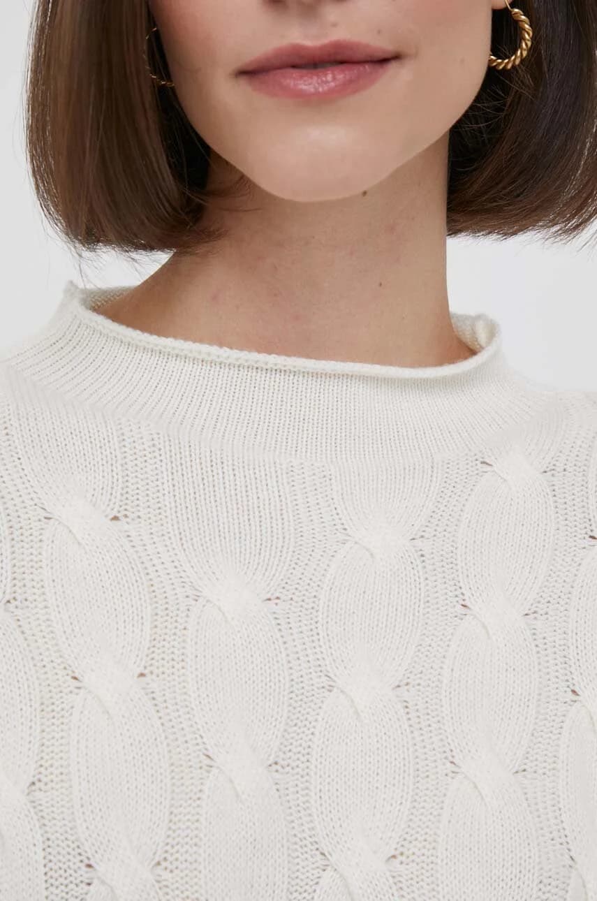 Свитер из смесовой шерсти - фото 5