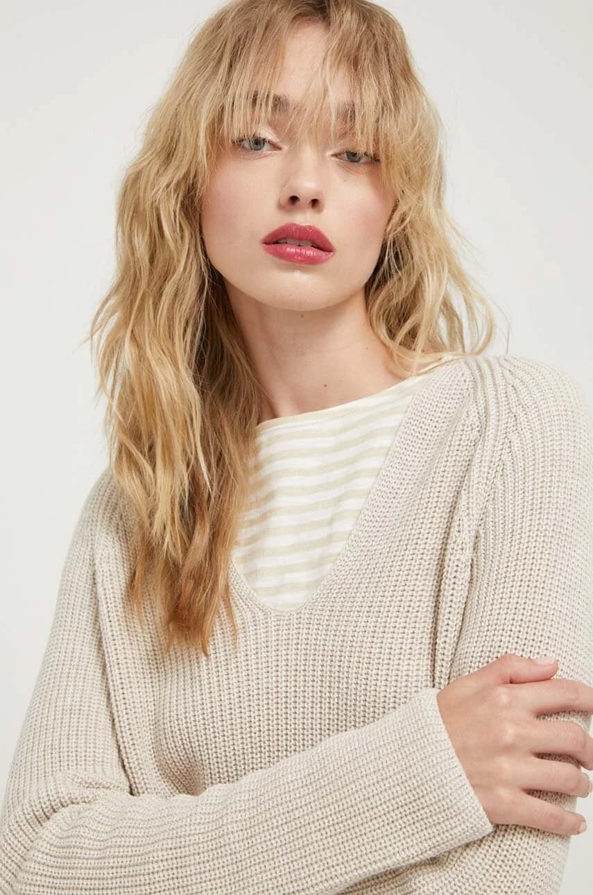 Хлопковый свитер - фото 4