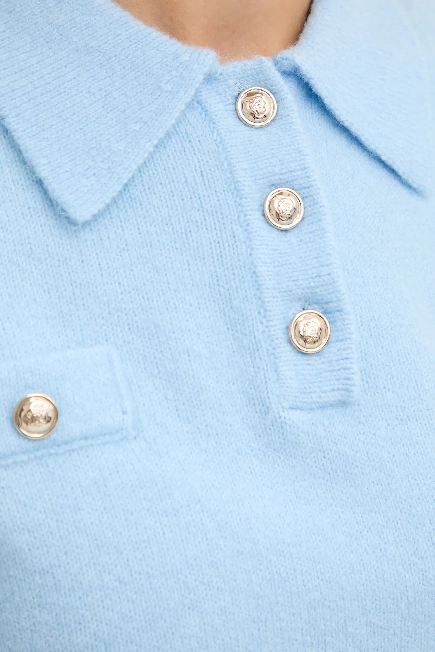 Женский свитер из смесовой шерсти - фото 5