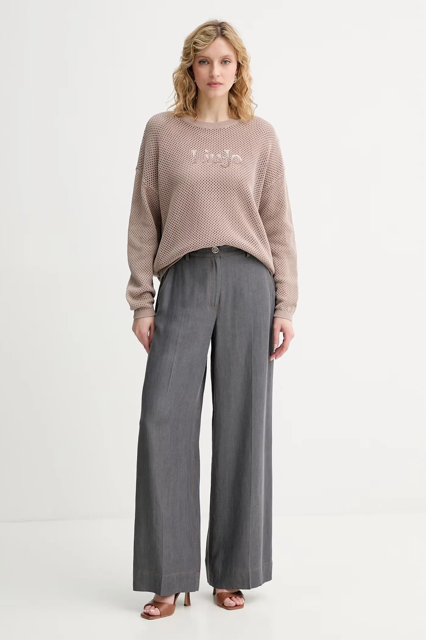 Женский хлопковый свитер - фото 2