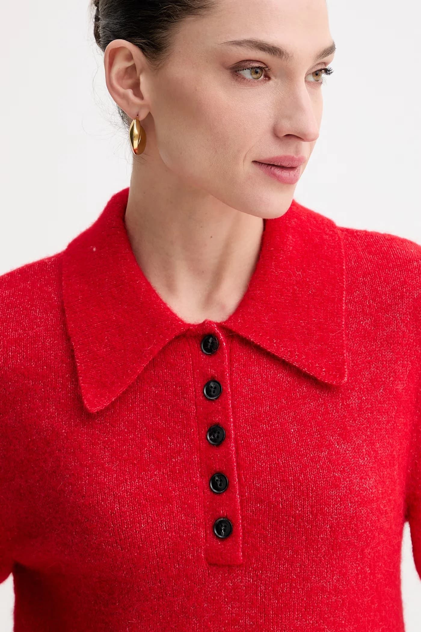 Свитер из смесовой шерсти - фото 4