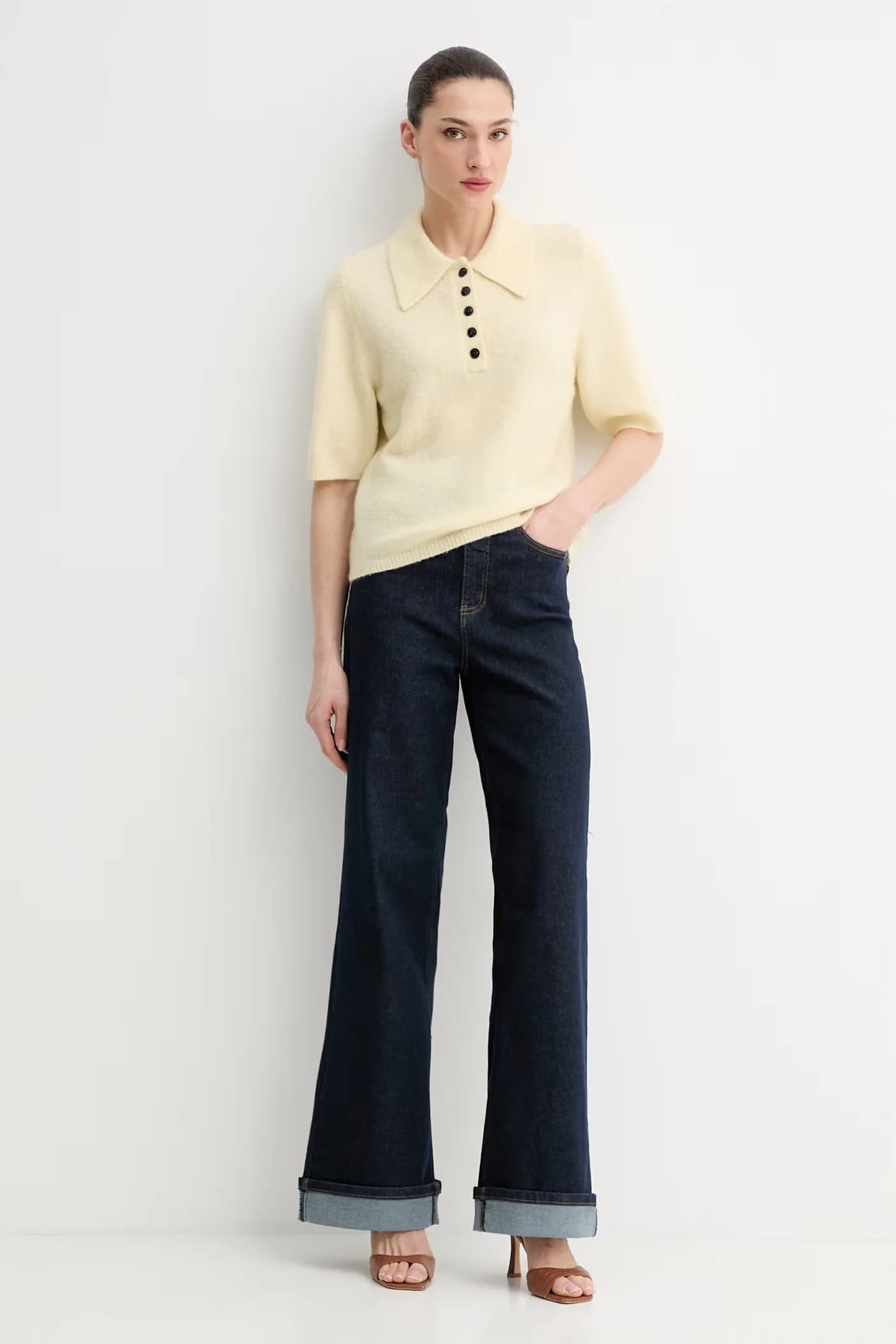 Свитер из смесовой шерсти - фото 2