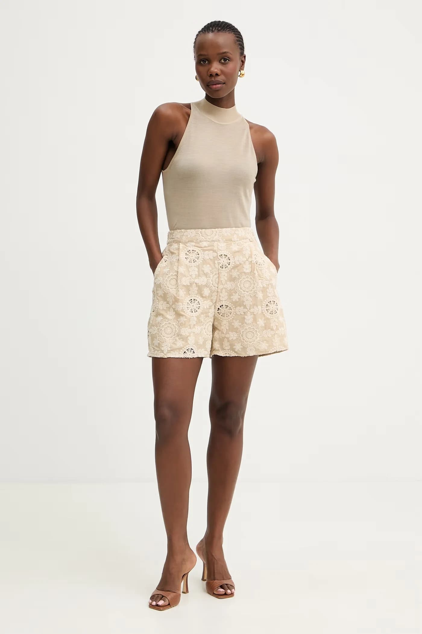 Женский свитер из шерсти Fargherita. - фото 2