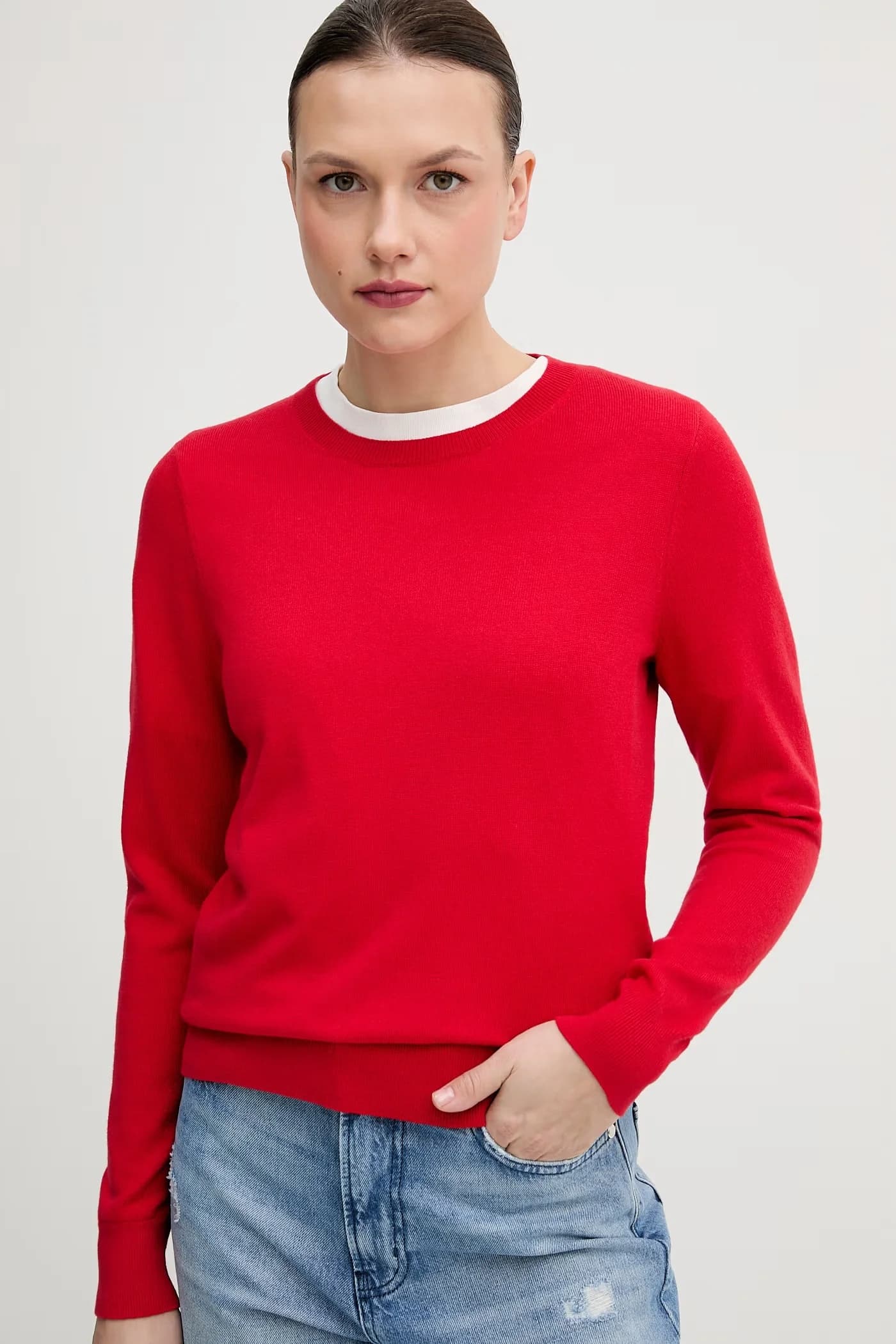 Свитер из смесовой шерсти Oakley - фото 4