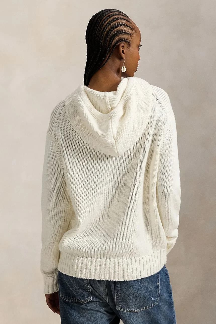 Свитер из смесового льна - фото 2