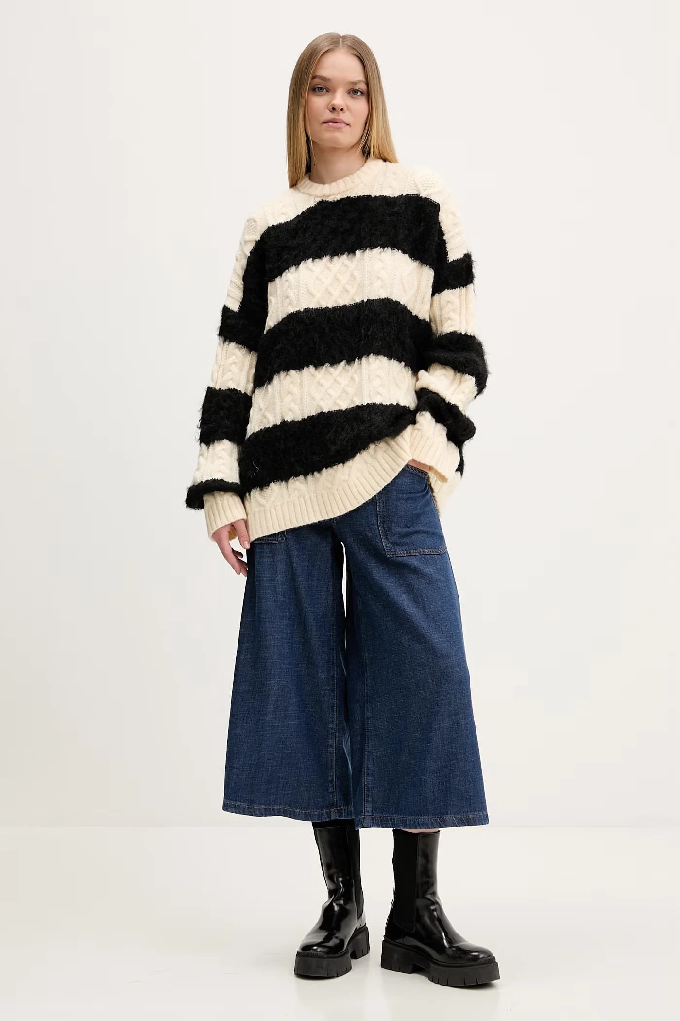 Свитер из смесовой шерсти - фото 2