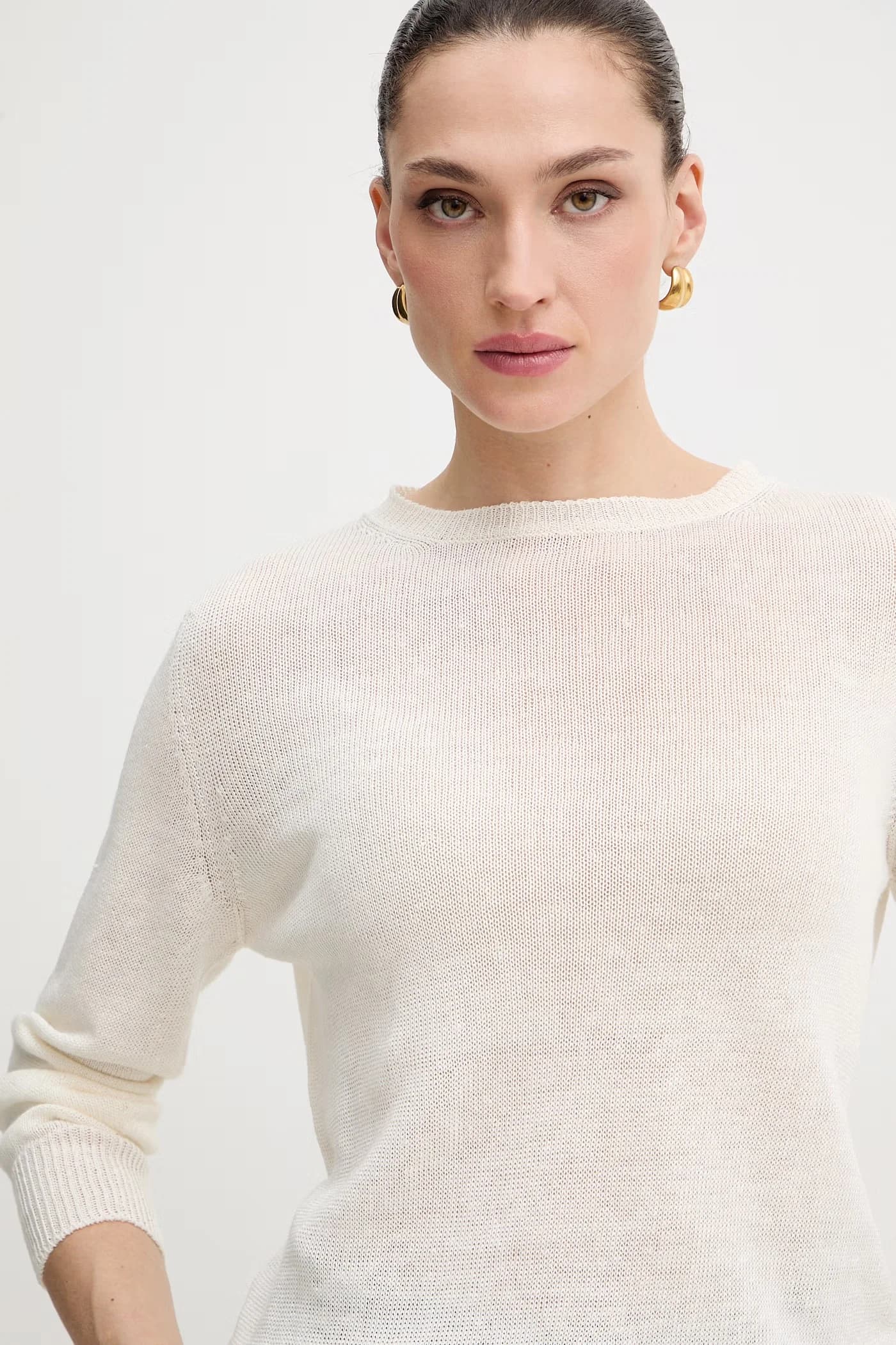 Льняной свитер ATZECO - фото 4