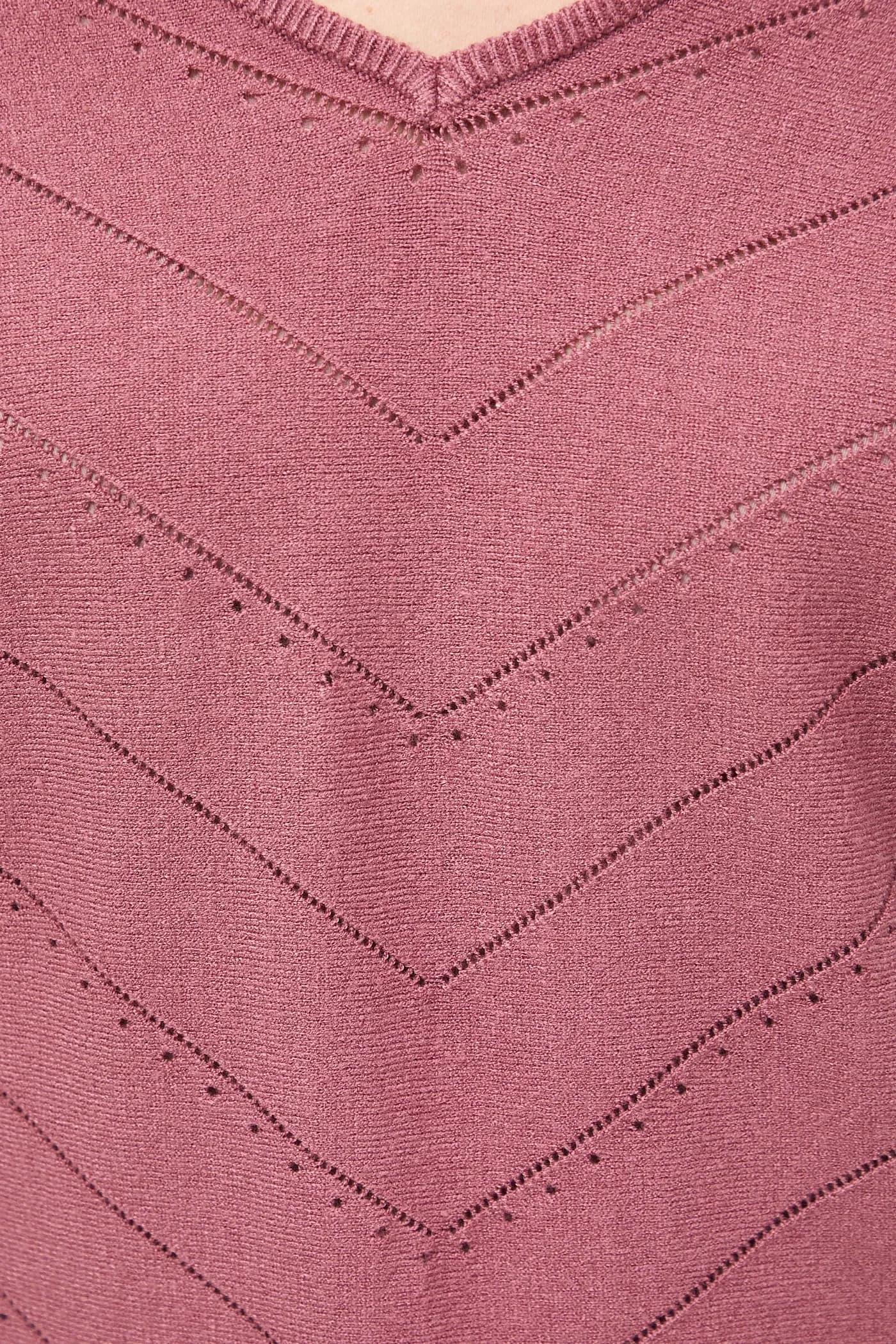 Женский ажурный свитер - фото 5