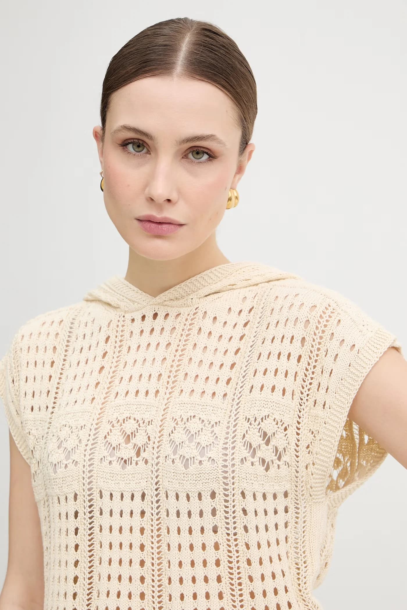 Хлопковый свитер - фото 4