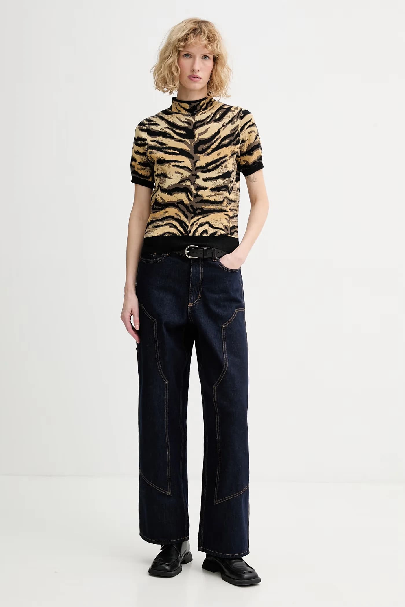 Свитер из смесовой шерсти - фото 2