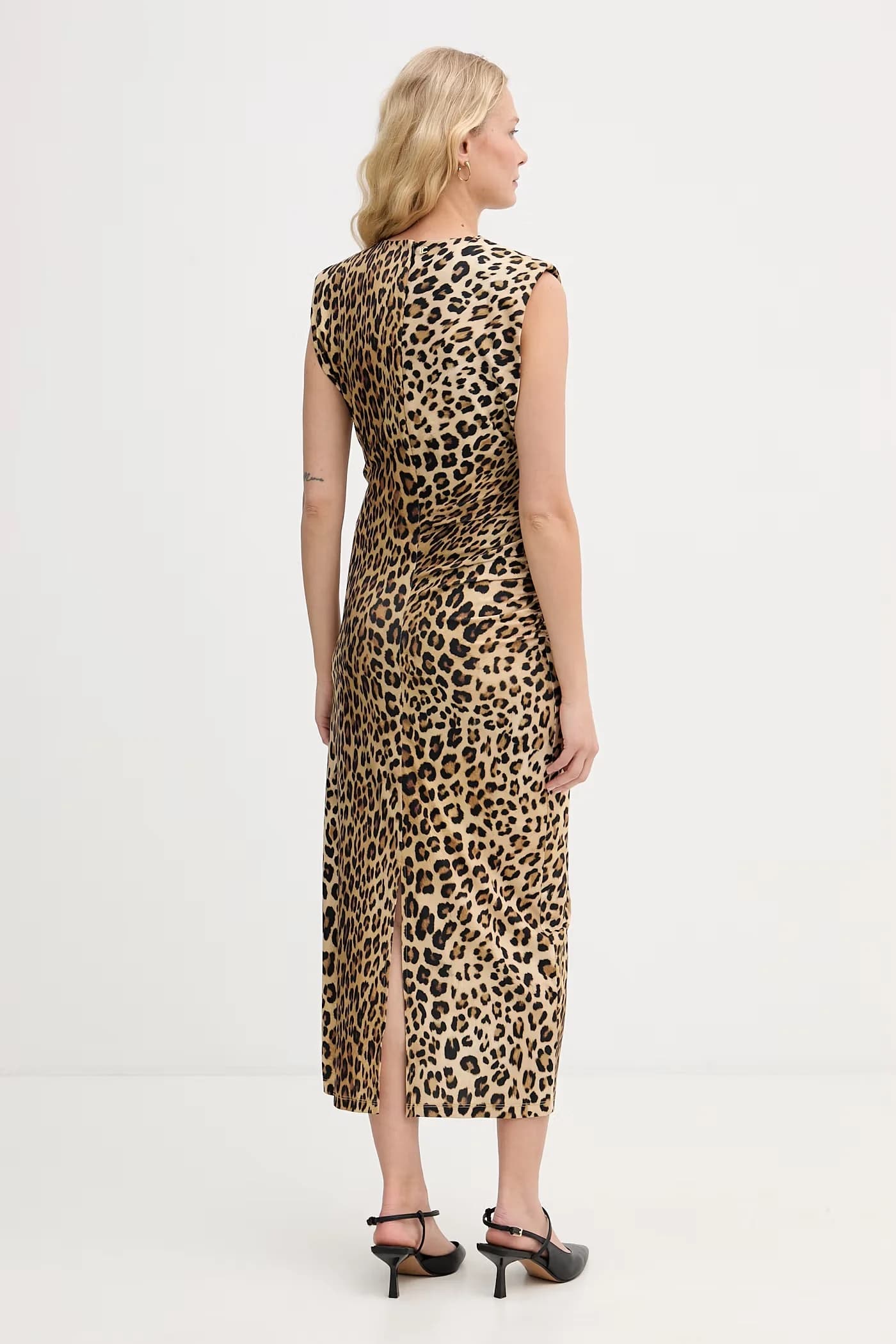 Драпированное платье - фото 3