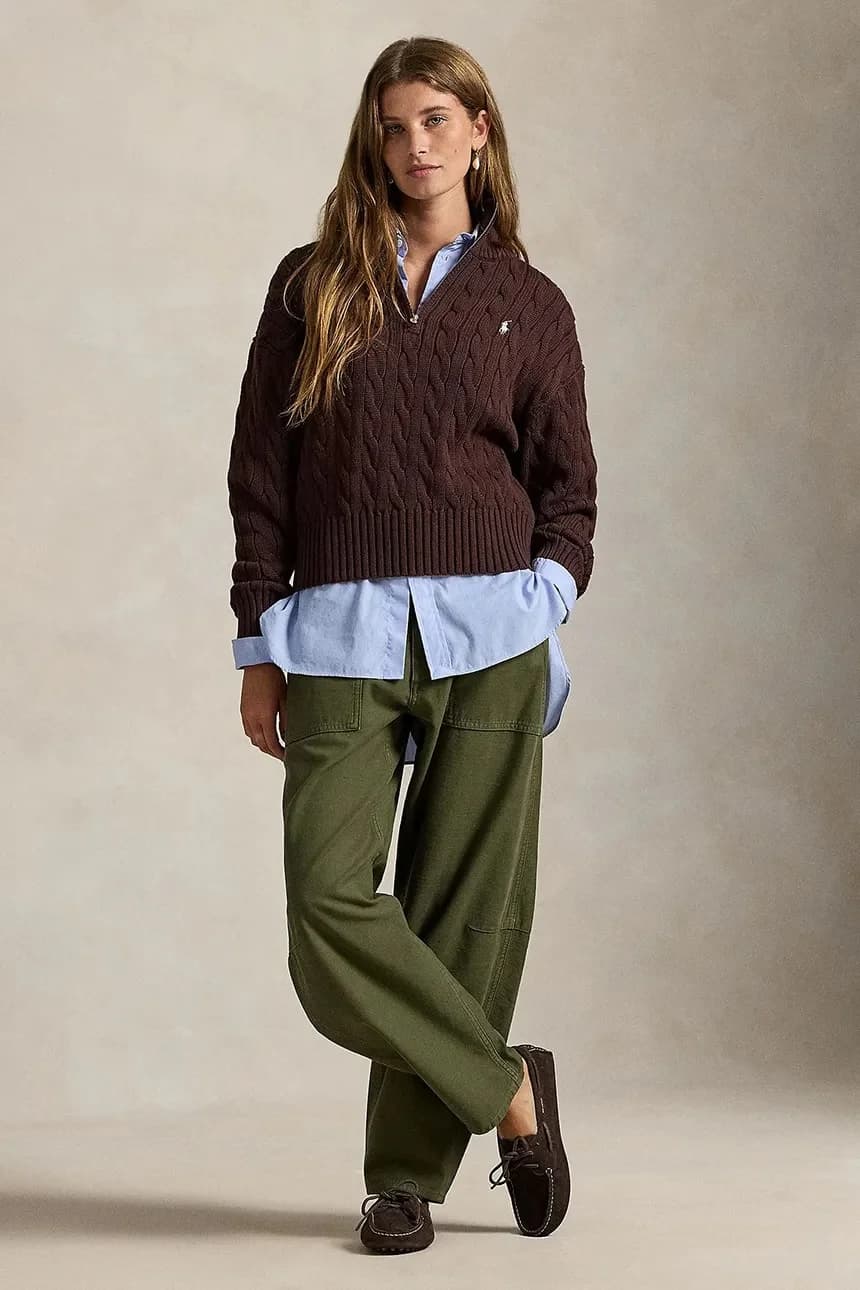 Хлопковый свитер - фото 5