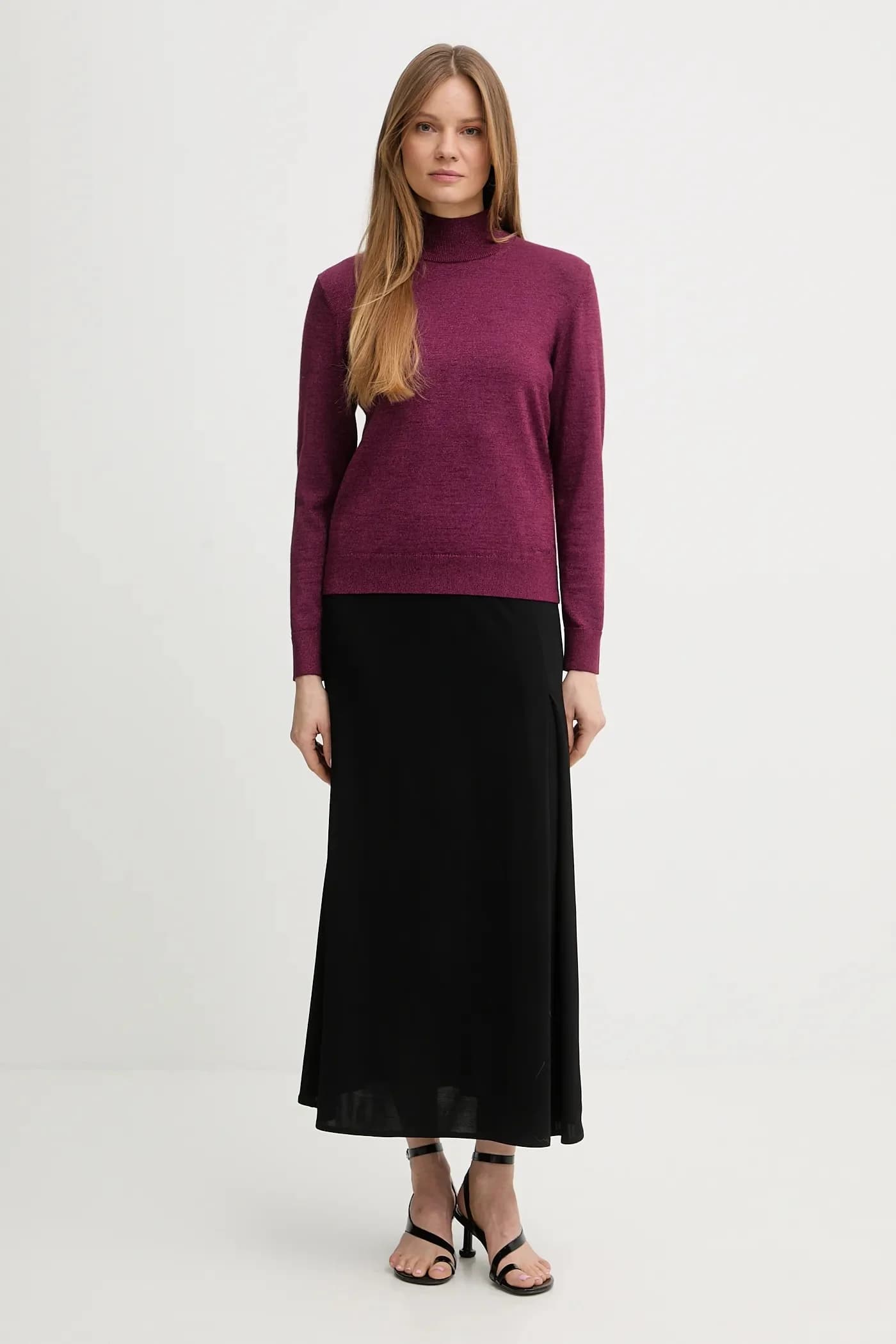 Свитер из смесовой шерсти - фото 2