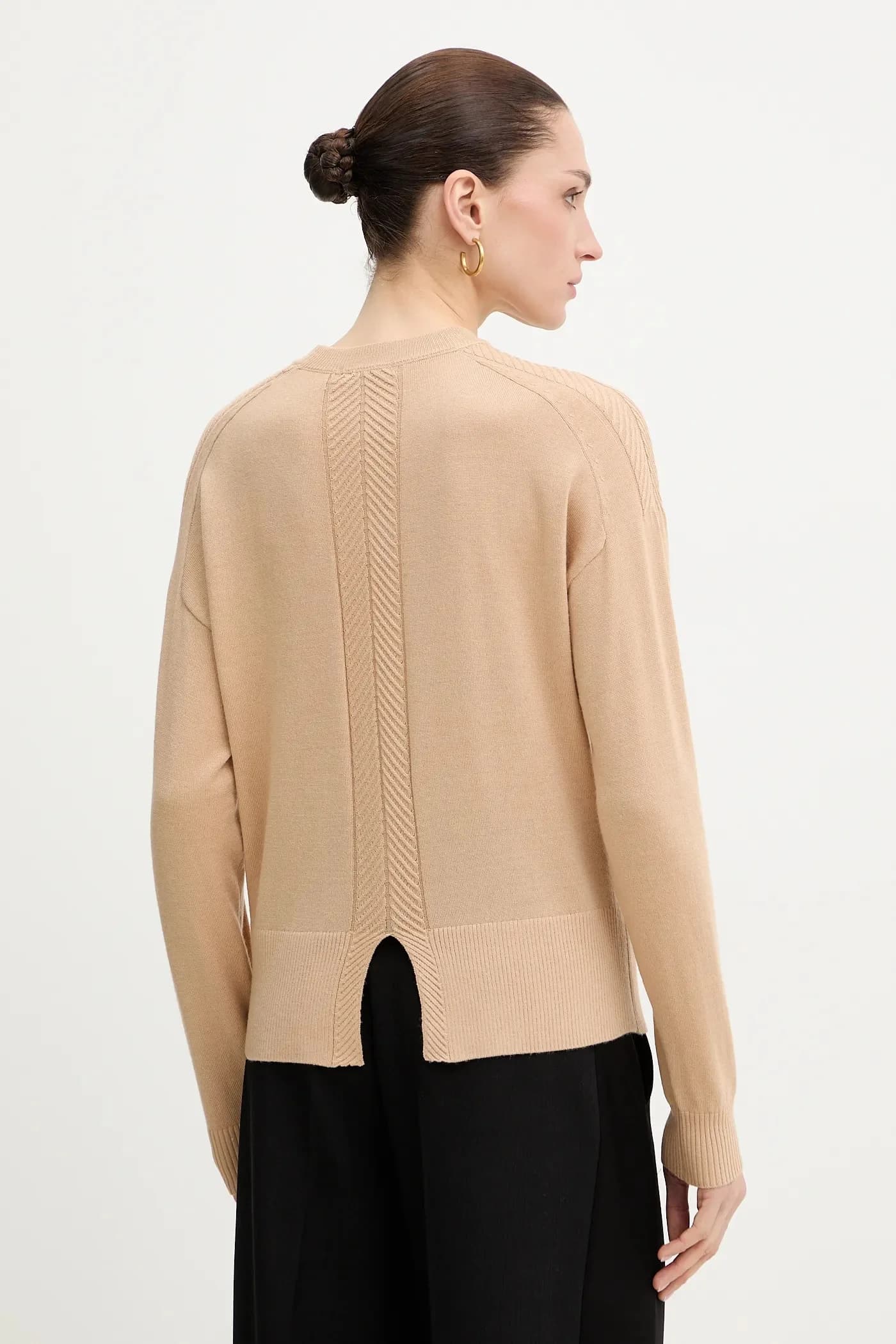 Свитер из смесовой шерсти - фото 3