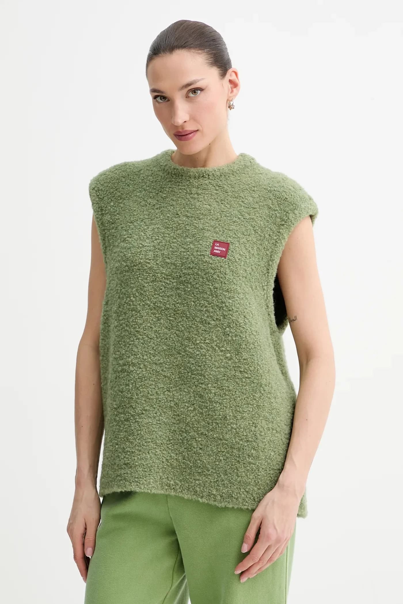 Жилет с добавлением шерсти