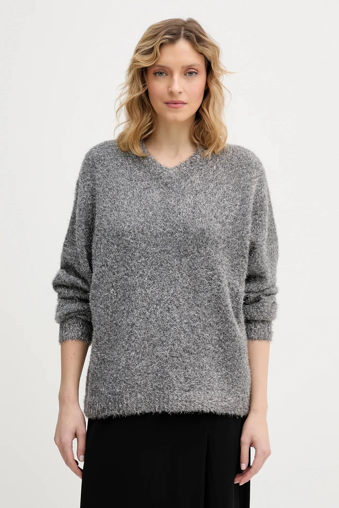 Свитер из смесовой шерсти