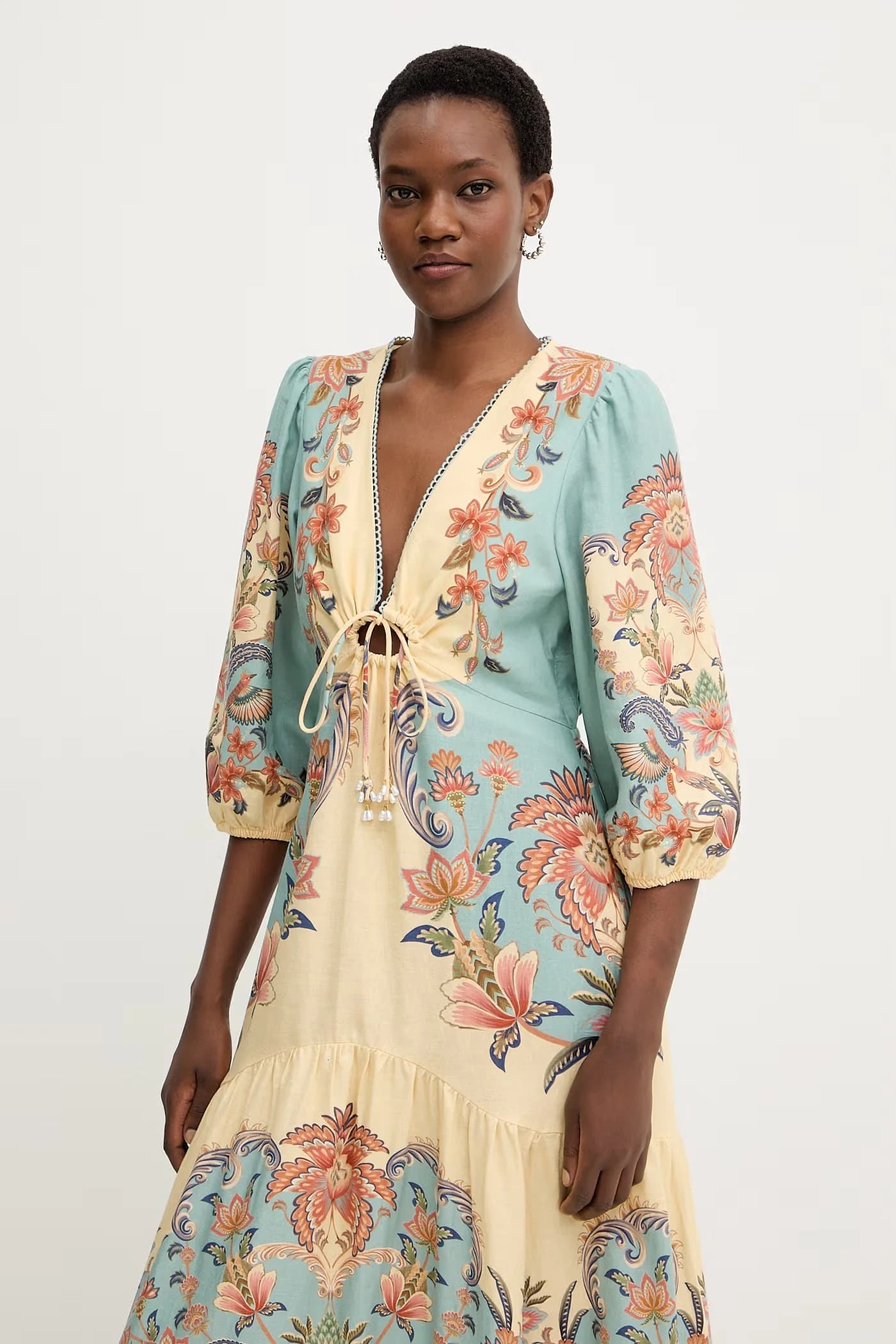 Платье из льна - фото 4