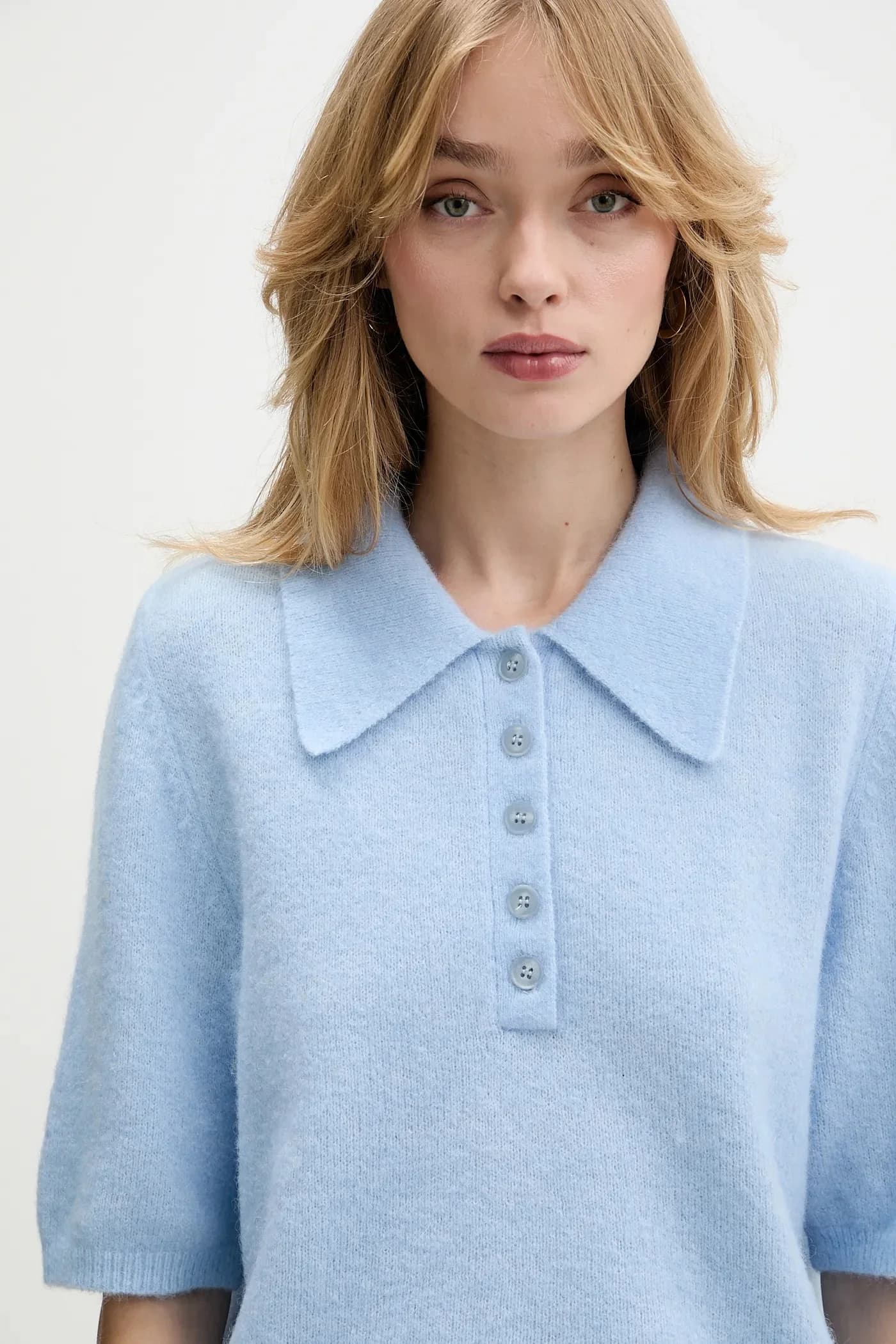 Свитер из смесовой шерсти - фото 4